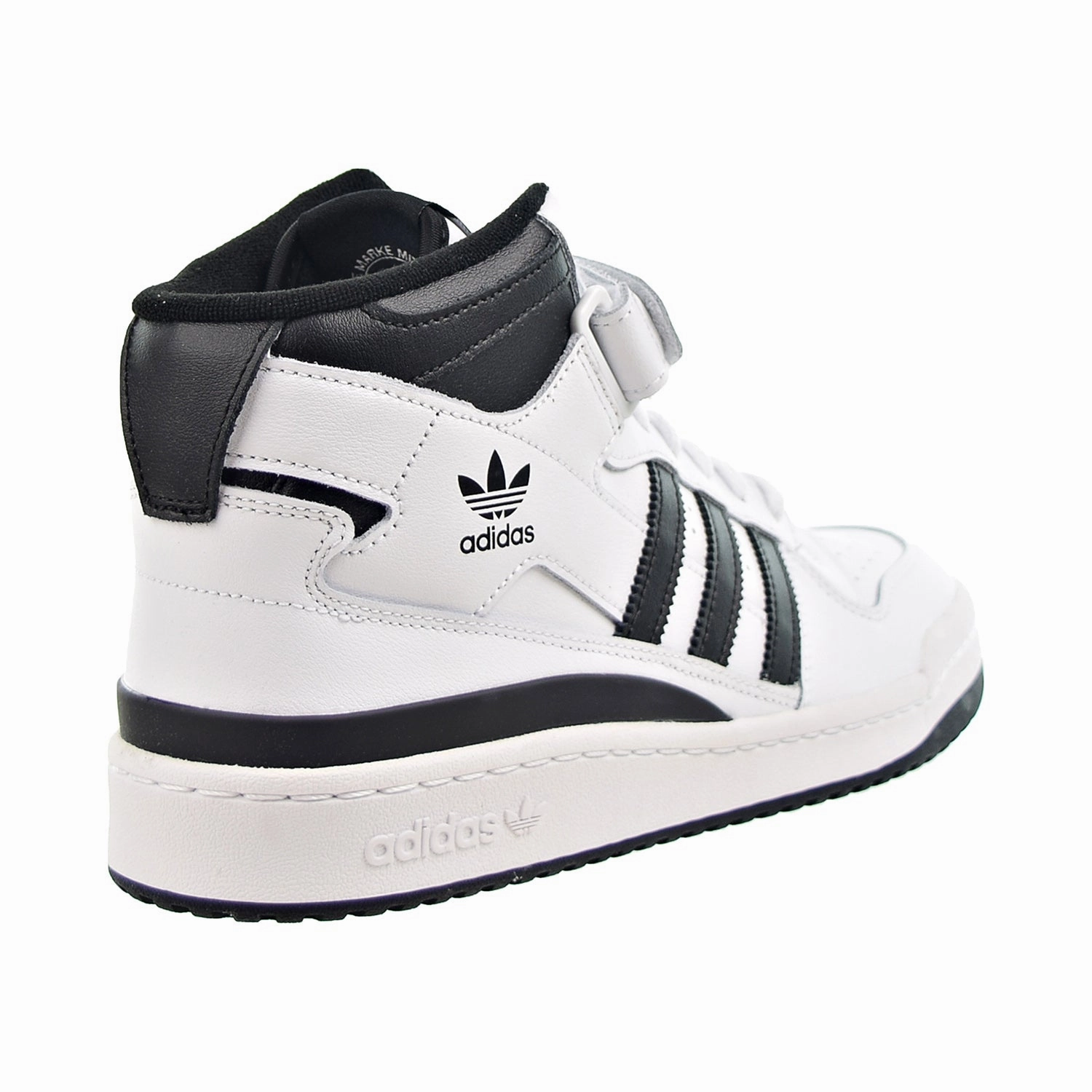 Adidas Originals Forum Mid Men's Shoes Cloud White-Core Black-Cloud White Adidas Havoc Wrestling Shoes