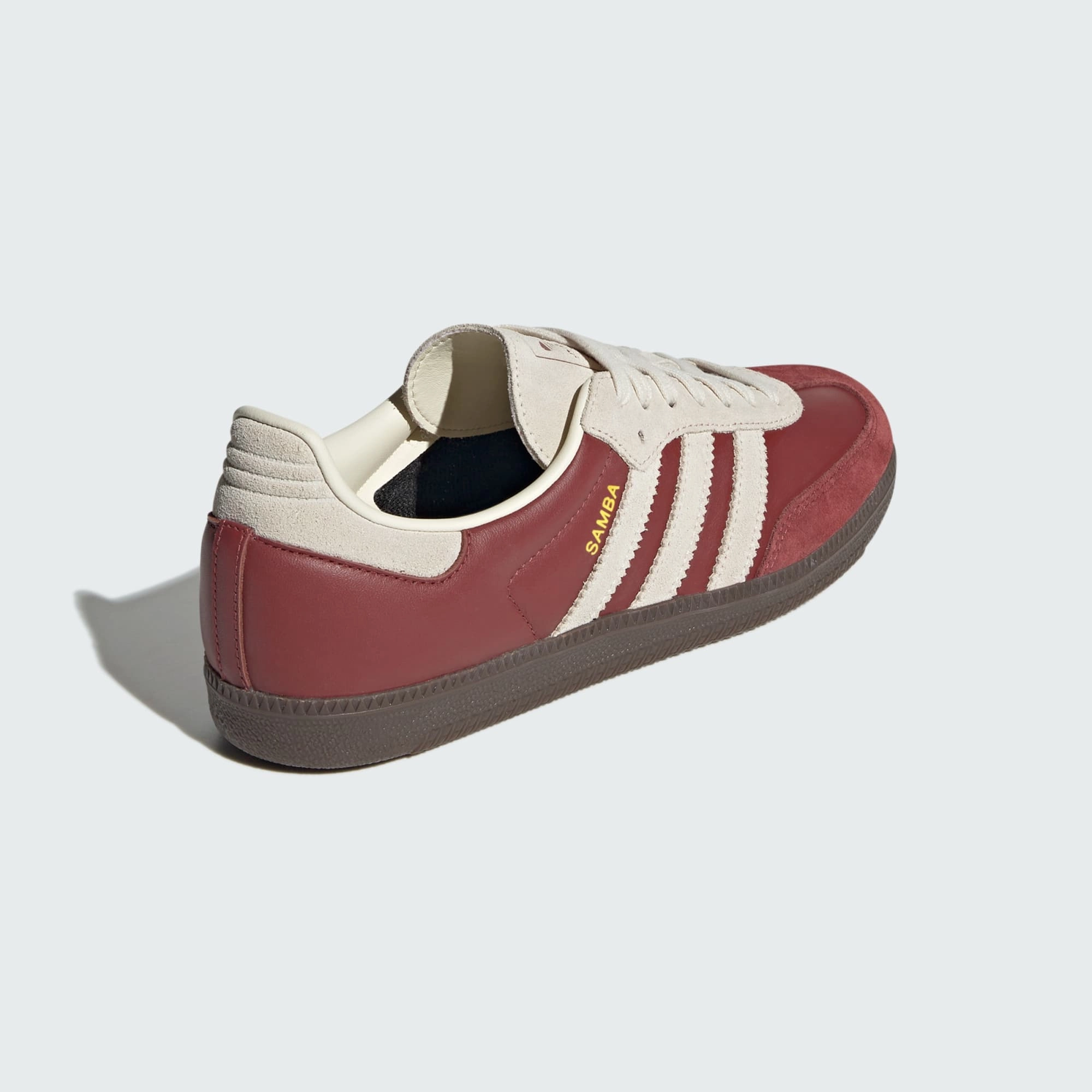 adidas Originals Samba OG Preloved Ruby / Cream White / Gum Adidas Shoes Fur