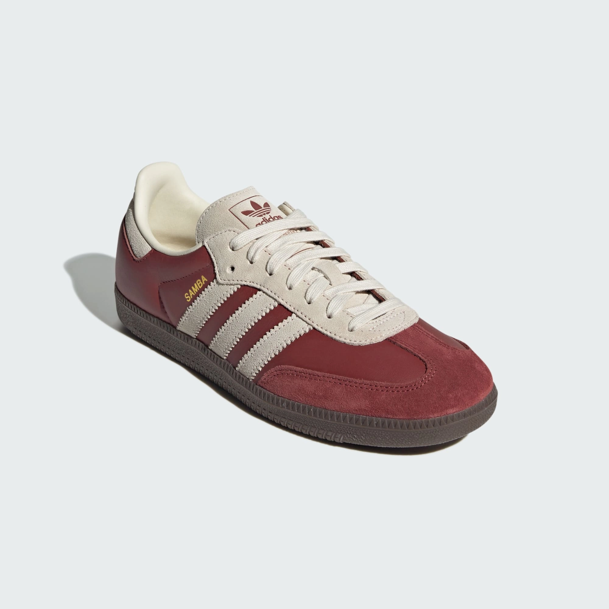 adidas Originals Samba OG Preloved Ruby / Cream White / Gum Adidas Vl Court Shoes