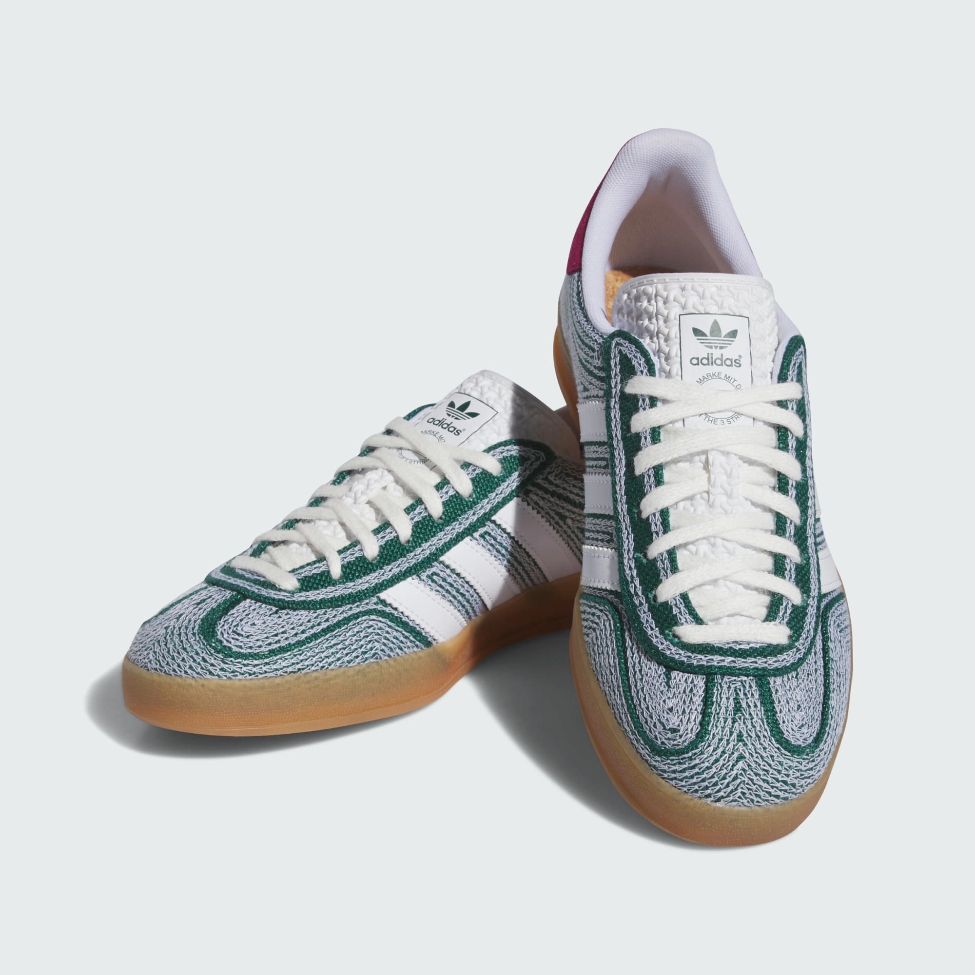 adidas Originals Sean Wotherspoon Gazelle Indoor Collegiate Green / Cloud White / Gum Adidas Samba Xlg Athletic Shoe Carbon