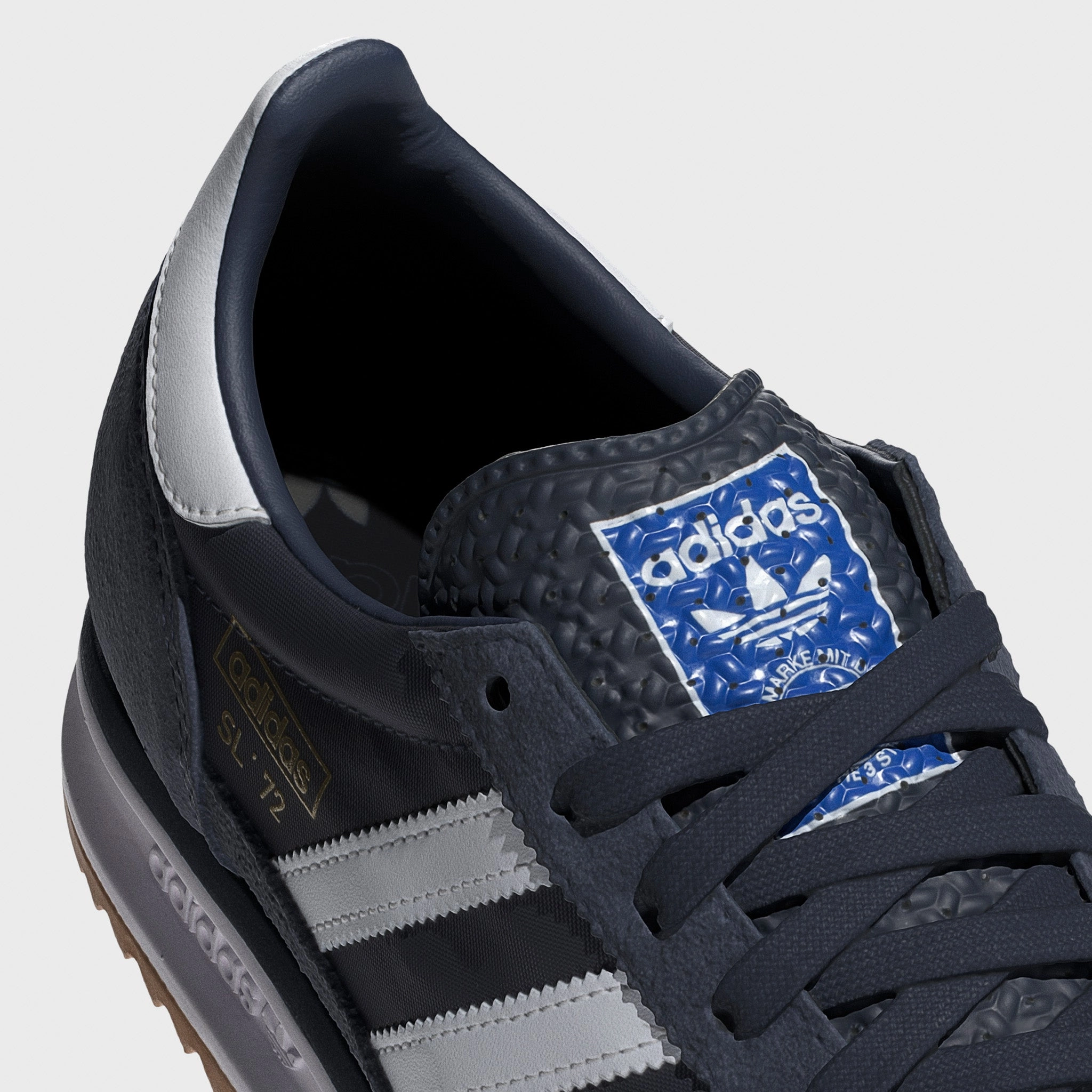 adidas Originals SL 72 RS Indigo / White - Navy Adidas Shoes With Heart