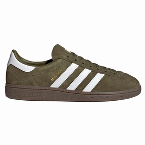 adidas Originals Unisex Munchen Shoes - Green Adidas Soccer Shoes 2016