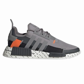 Shoe Carnival Adidas adidas Originals Unisex NMD_R1 Trainers - Grey Three / Solar Orange