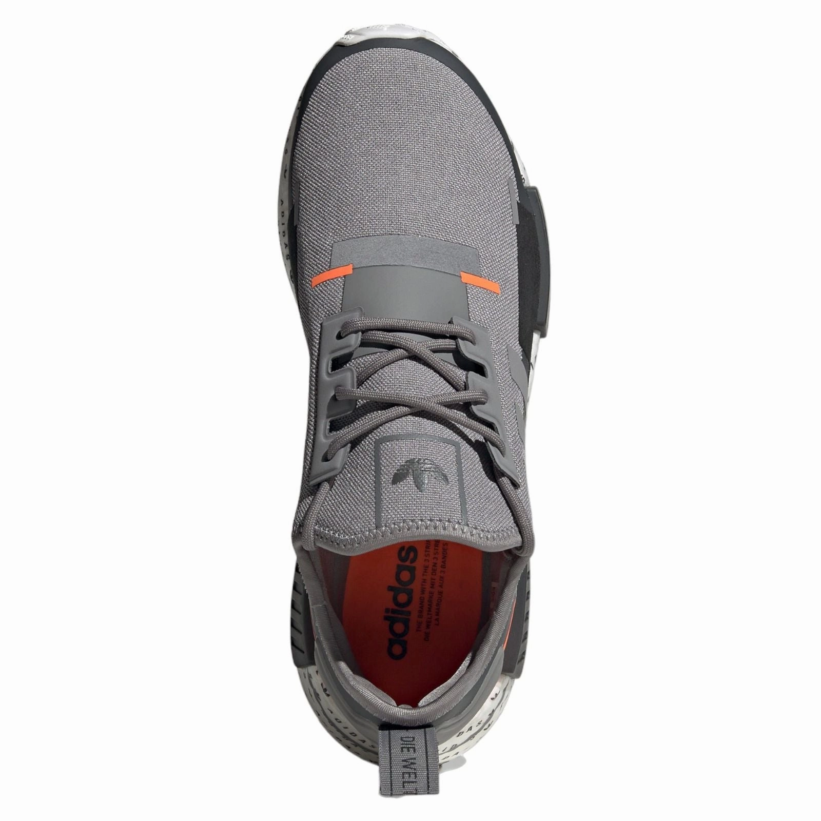 Adidas Nmd Shoes For Sale adidas Originals Unisex NMD_R1 Trainers - Grey Three / Solar Orange