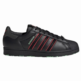 Adidas Don Basketball Shoes adidas Originals Unisex Superstar Monster Pack Haloween Shoes - Black/Mint