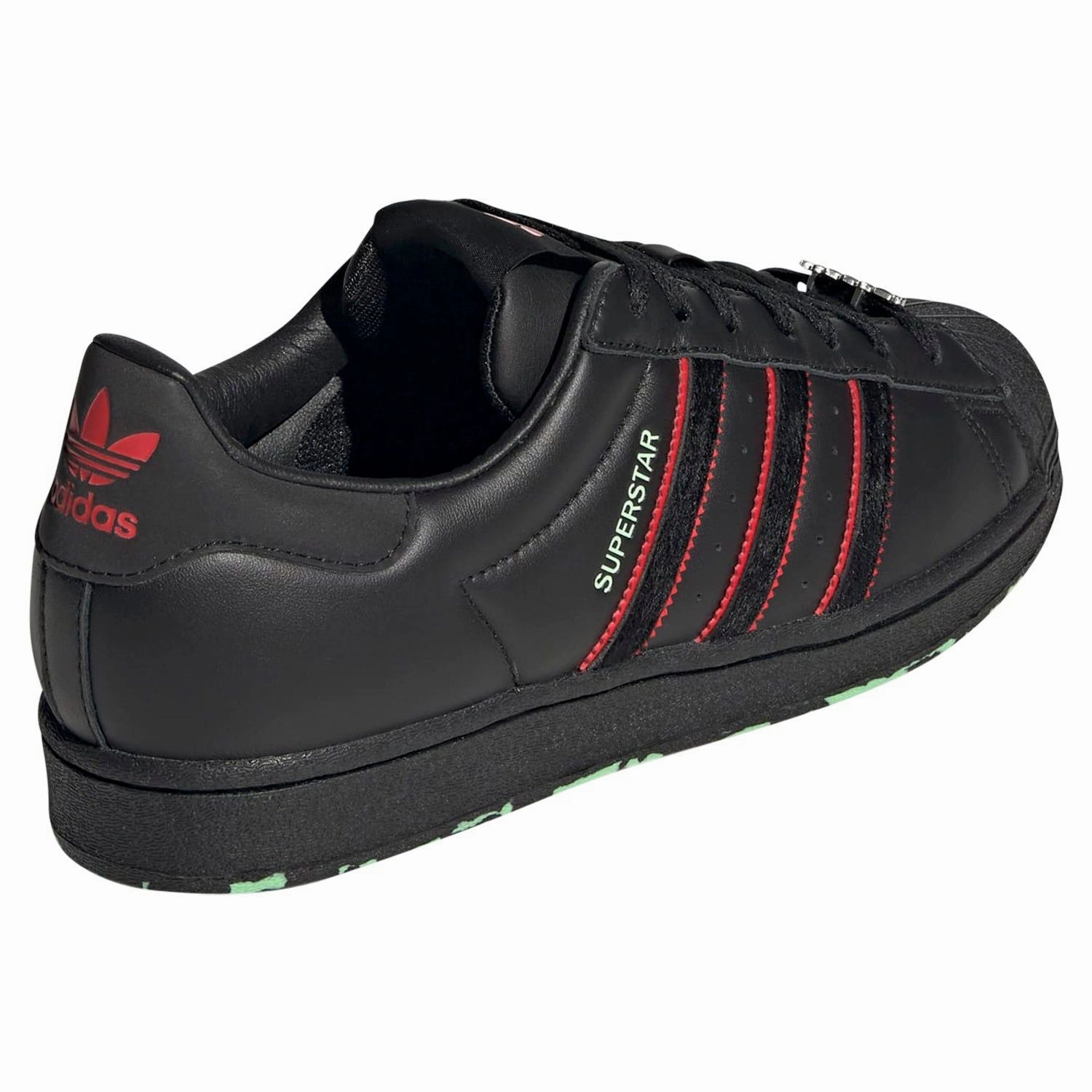 adidas Originals Unisex Superstar Monster Pack Haloween Shoes - Black/Mint Dragonball Shoes Adidas
