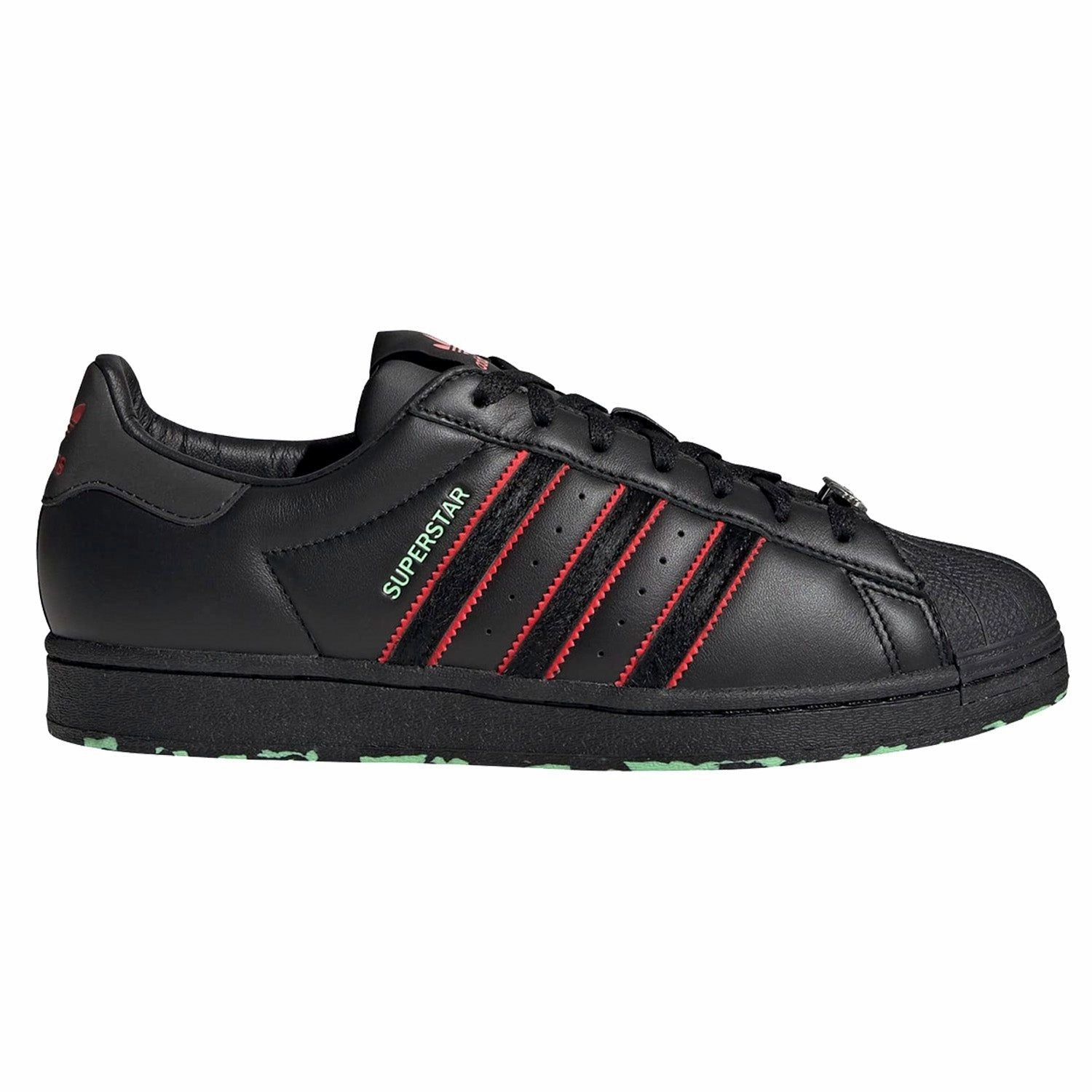 Adidas Barreda Decode Shoes adidas Originals Unisex Superstar Monster Pack Haloween Shoes - Black/Mint