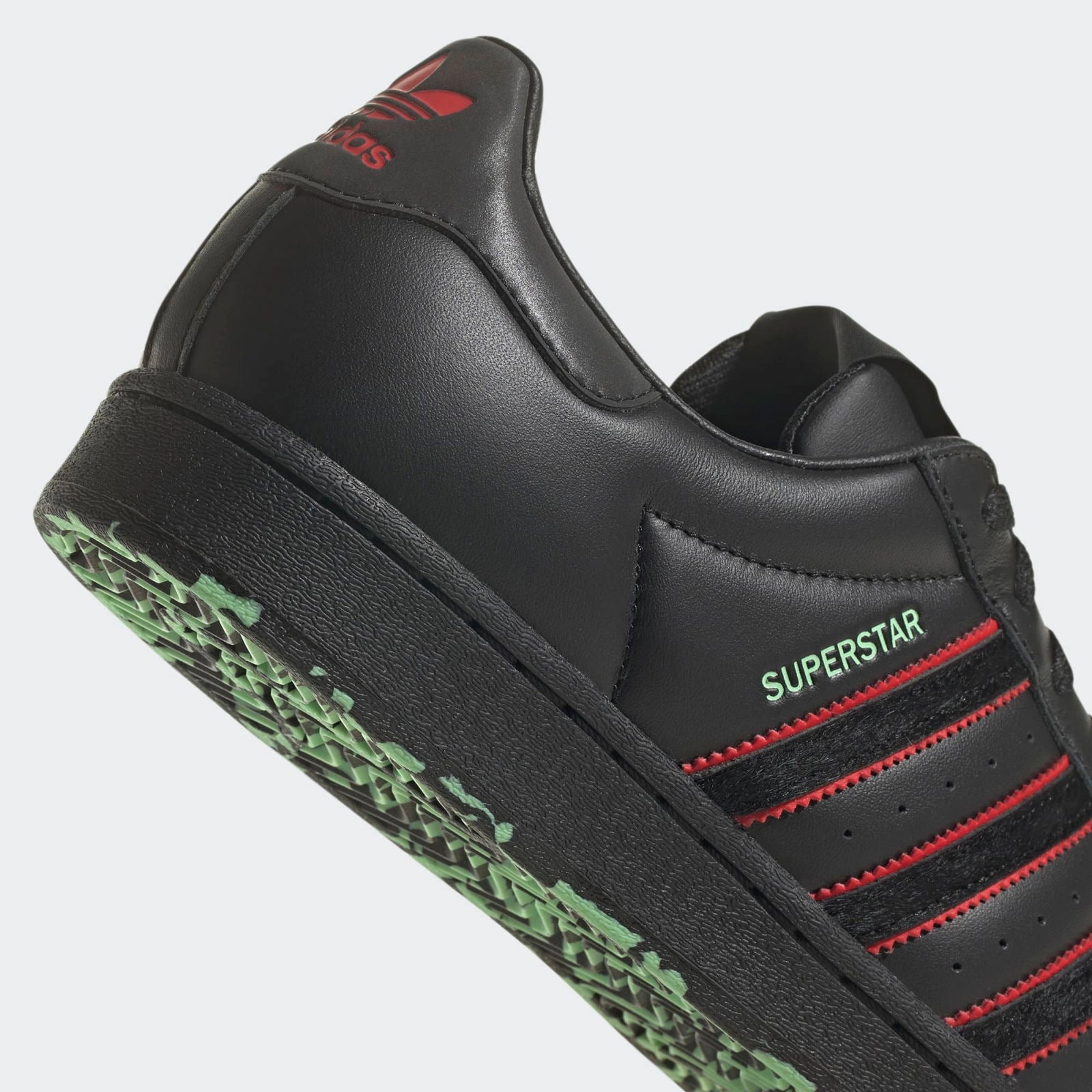 Adidas Mamba Shoes adidas Originals Unisex Superstar Monster Pack Haloween Shoes - Black/Mint