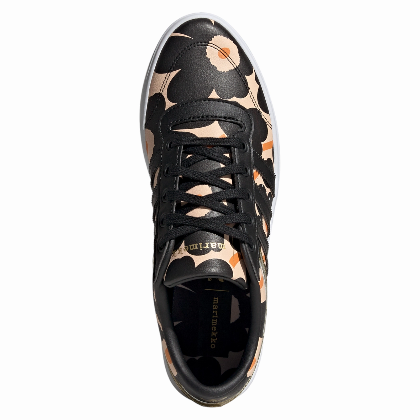 adidas Originals Womens Marimekko Bryony Shoes - Black Adidas Cloudfoam Racer Slip On Shoes