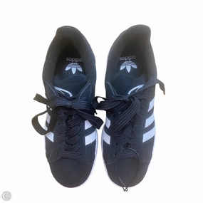 Grey Adidas Shoes Shoes Sneakers By Adidas In Black & White, Size: 6.5