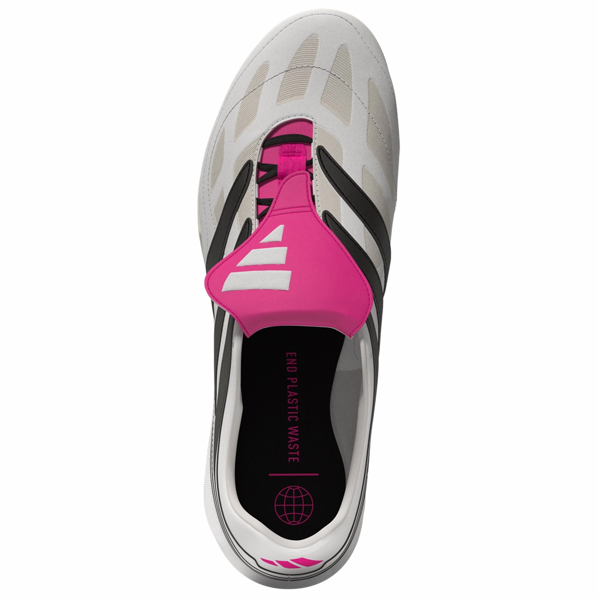 Adidas Shoes 1970s adidas Predator Precision.3 TF Artificial Turf Soccer Shoes - White/Core Black/Team Shock Pink