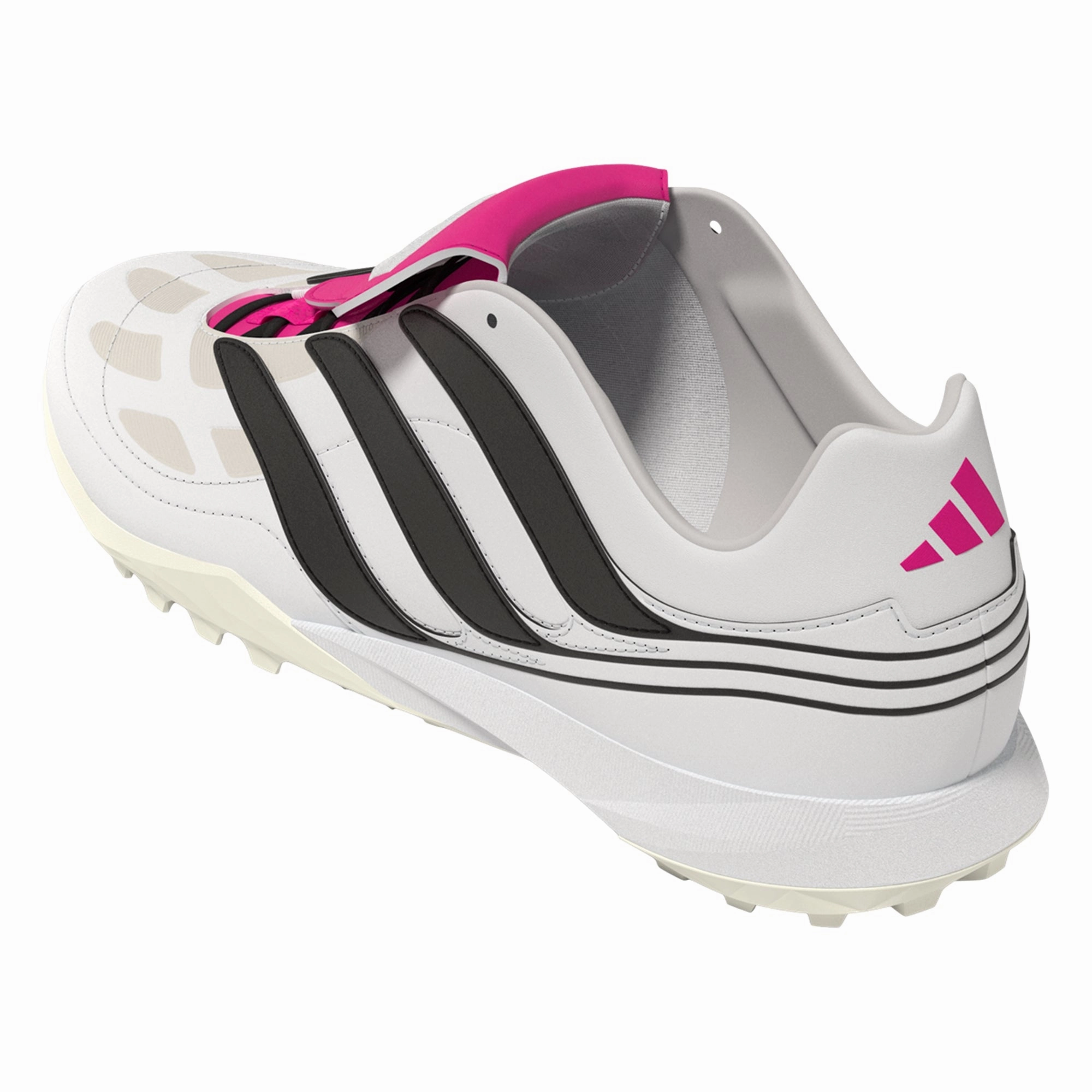 Adidas Shoes Pride adidas Predator Precision.3 TF Artificial Turf Soccer Shoes - White/Core Black/Team Shock Pink