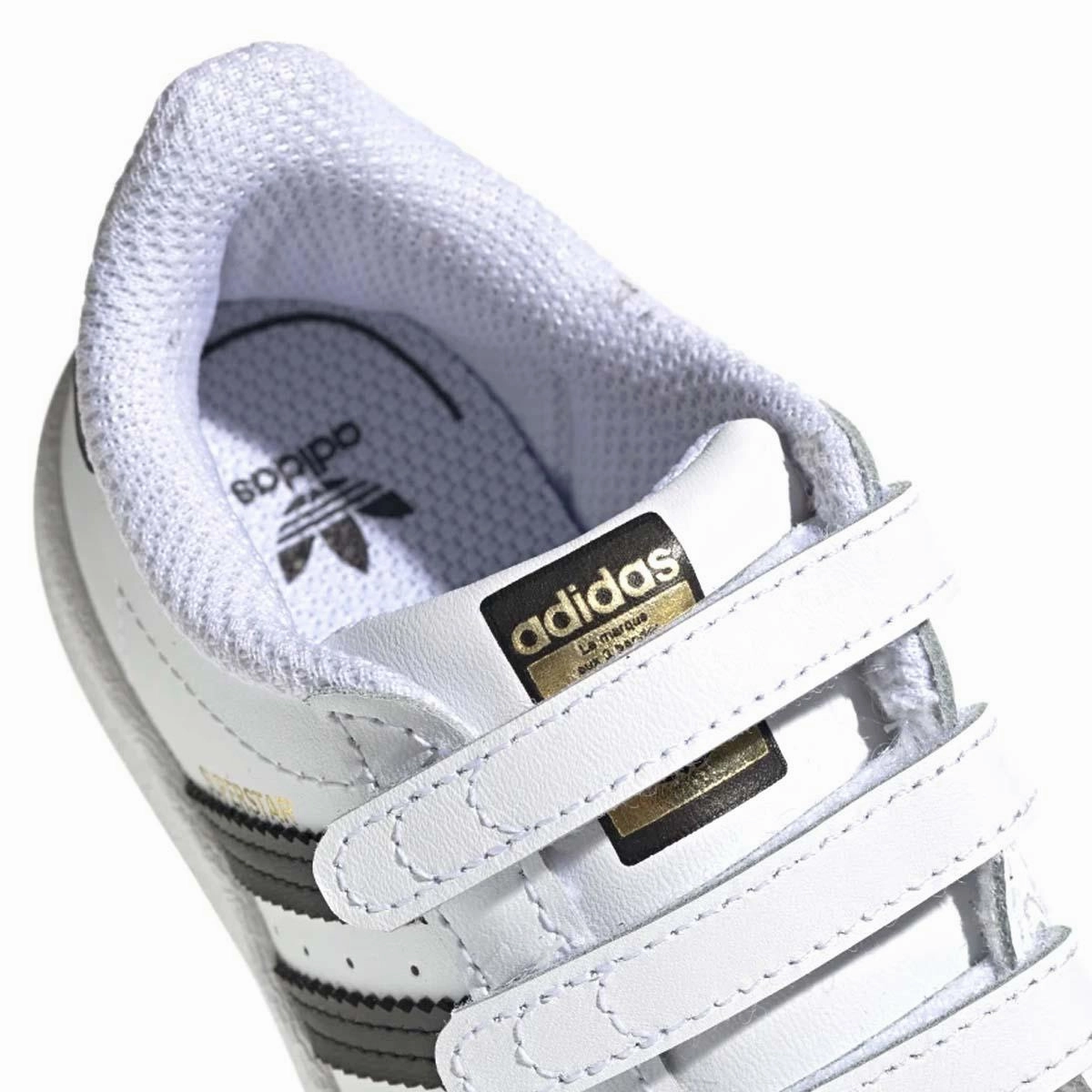 Toddlers Superstar 'Cloud White' Artificial Grass Soccer Shoes Adidas