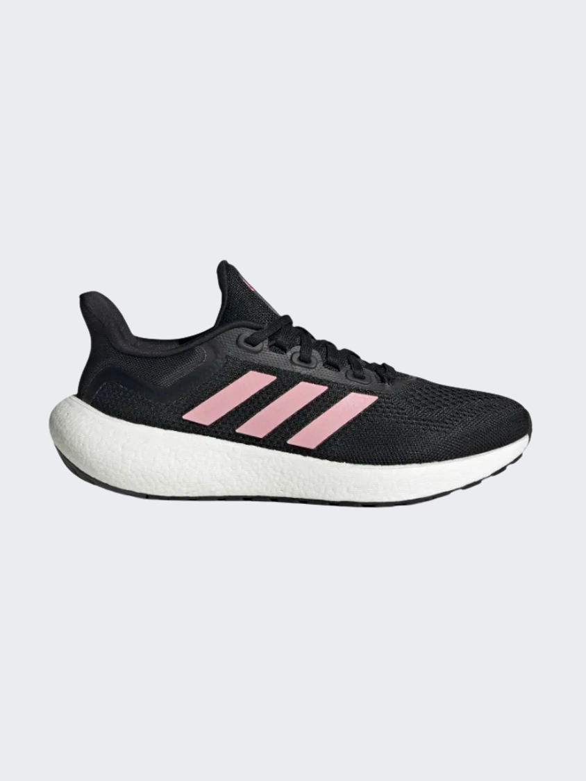 How To Clean Running Shoes With Mesh Adidas Pureboost 22 Women Running Shoes Black/Pink