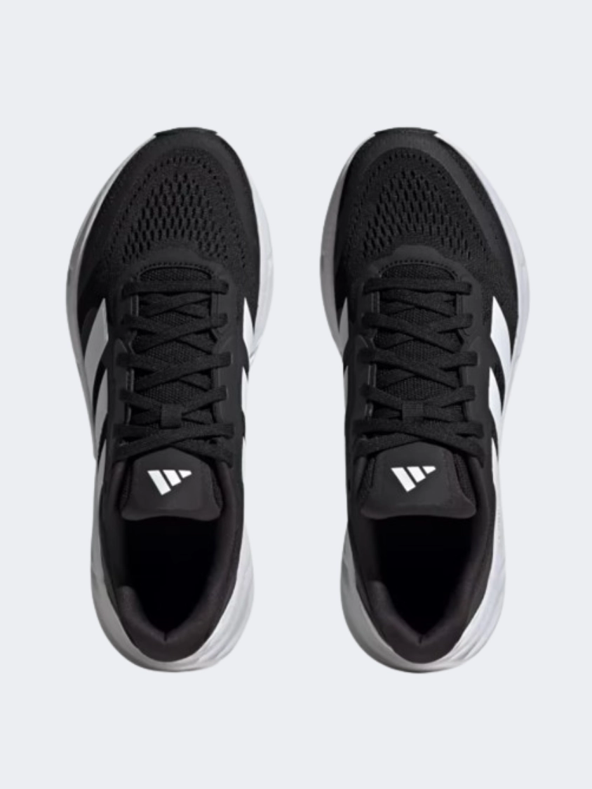 Climalite Adidas Shoes Adidas Questar 2 Men Running Shoes Black/White/Carbon