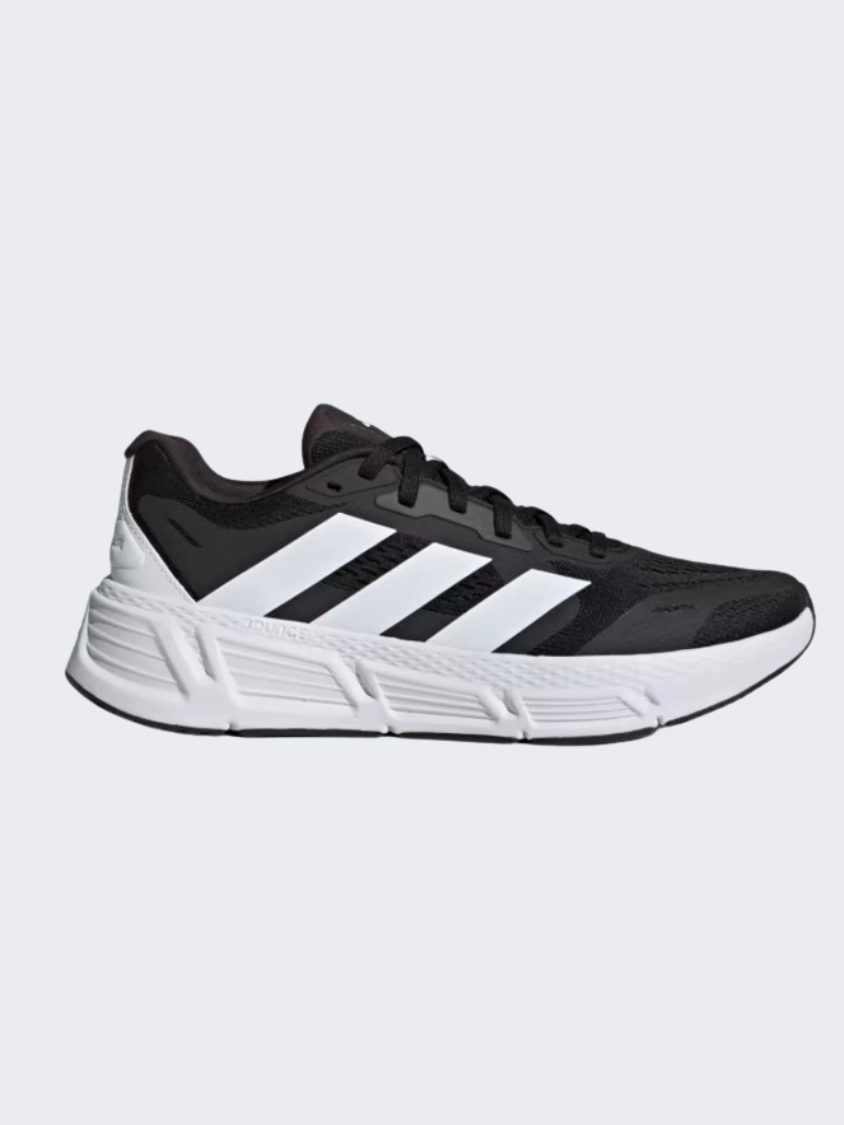 Adidas Questar 2 Men Running Shoes Black/White/Carbon Adidas Primeknit Running Shoes