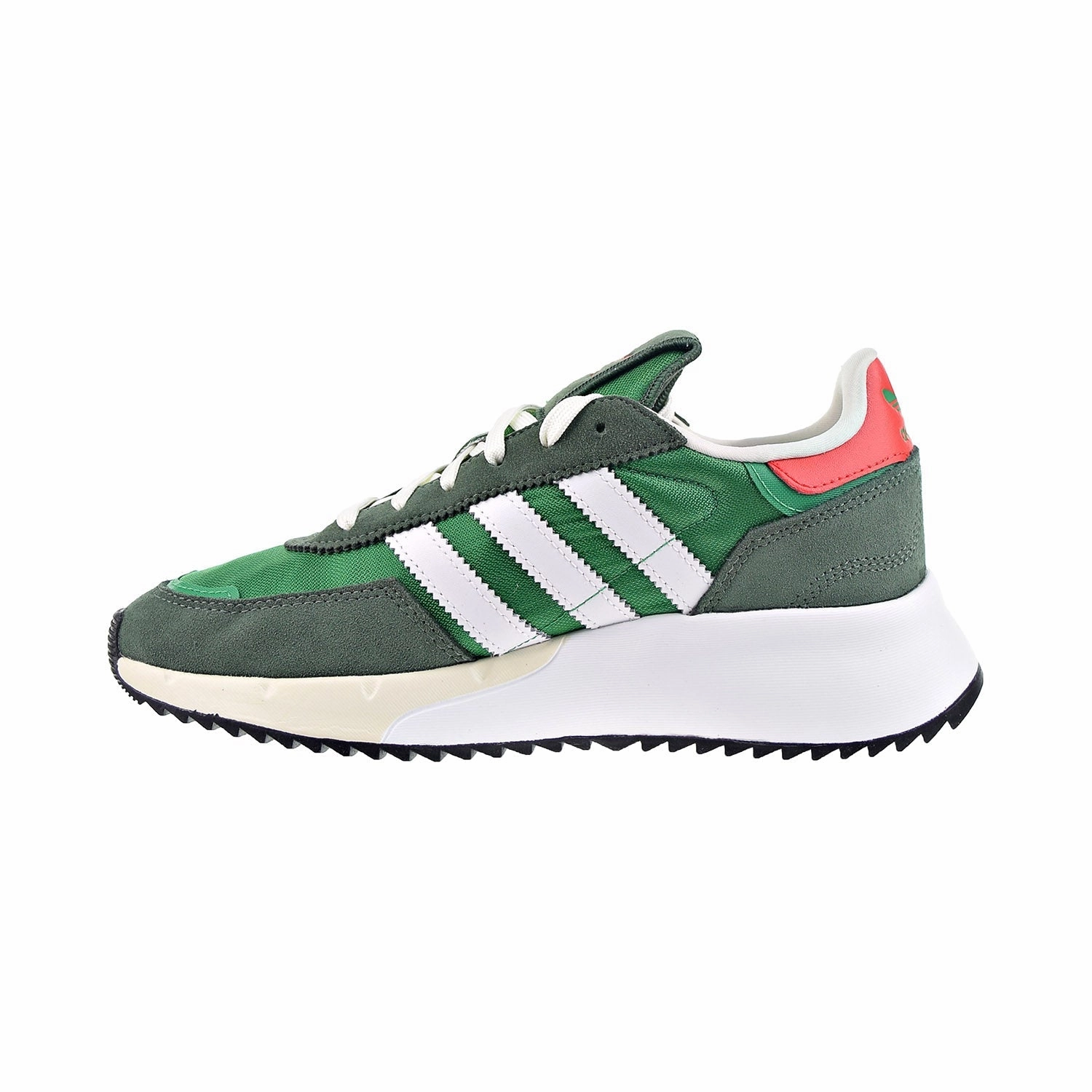 Shoes Without Laces Adidas Adidas Retropy F2 Men's Shoes Green/Cloud White/Green Oxide