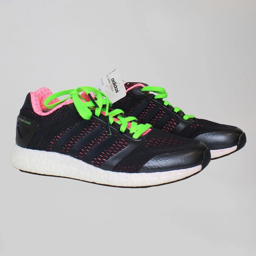 Adidas Rocket Boost Womens Black Running Trainers NO BOX Adidas Originals Nmd_r1 Shoes