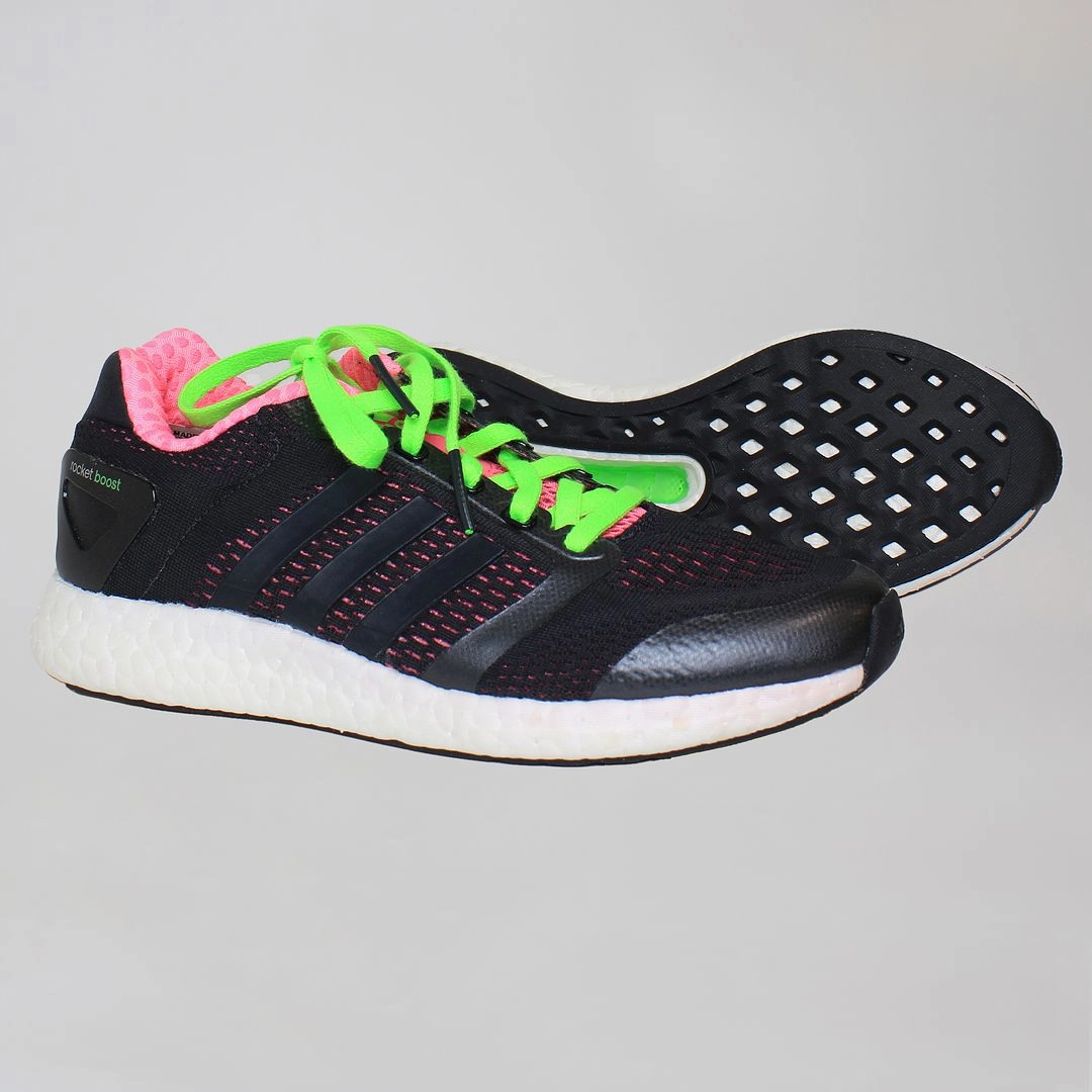 Adidas Rocket Boost Womens Black Running Trainers NO BOX Adidas Racer Running Shoes