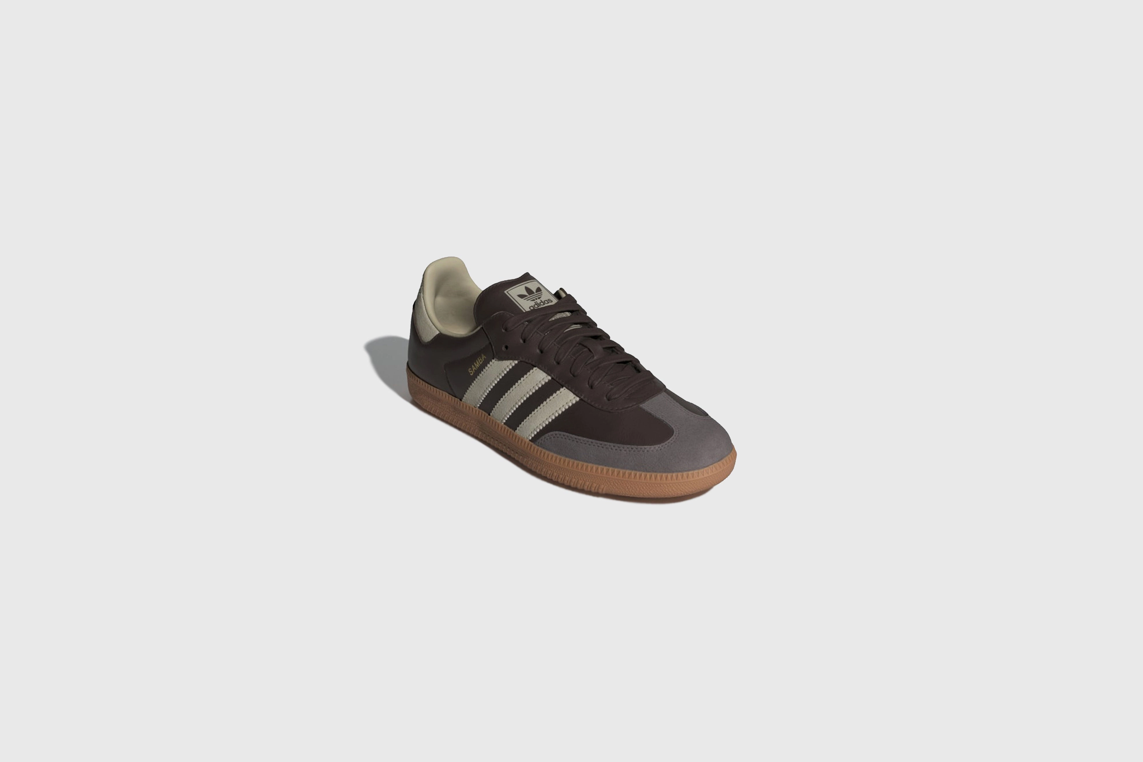 Shoes Adidas Forum Low Adidas Samba OG (Brown/Putty Grey/Gold Metallic)