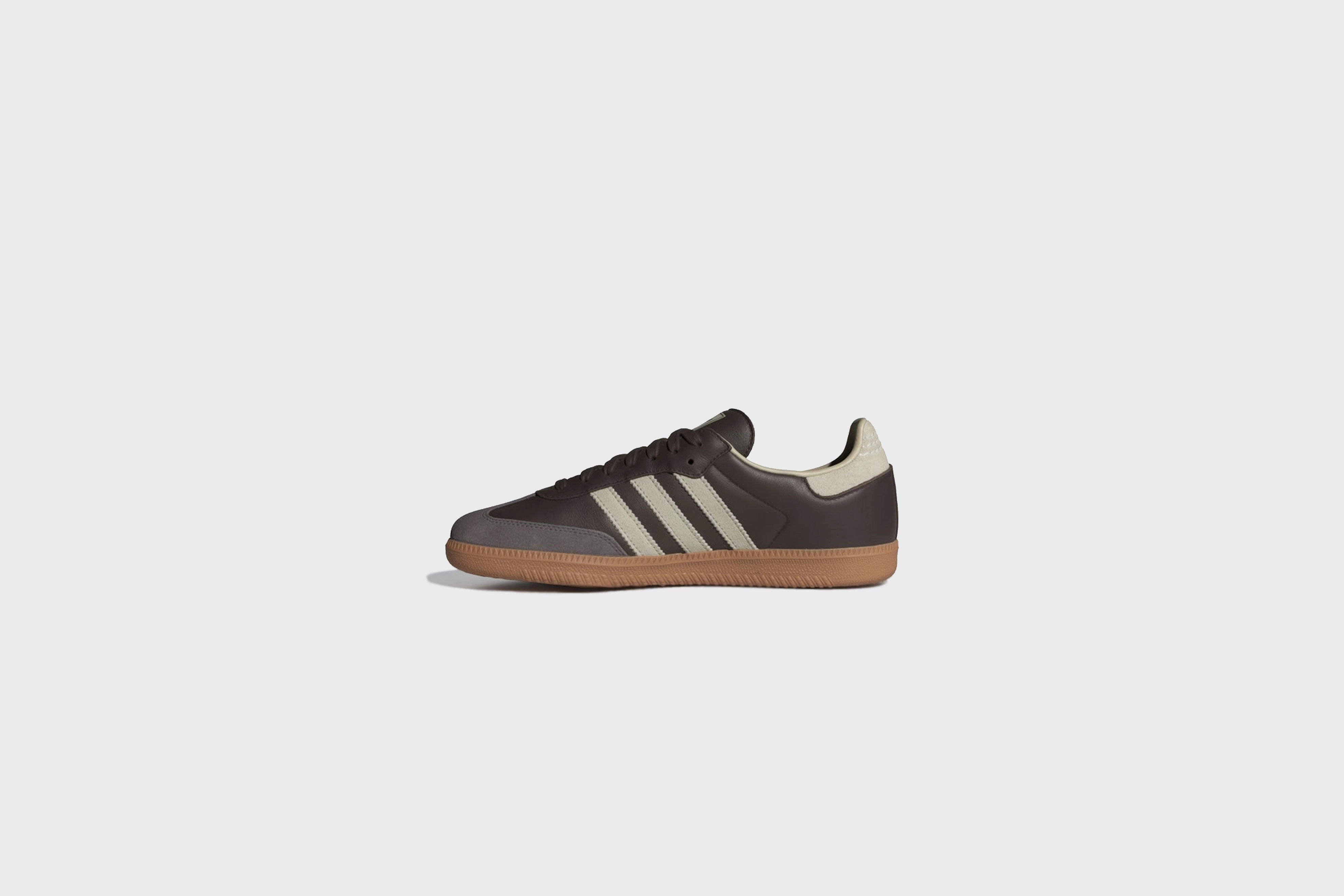 Adidas Easy On Shoes Adidas Samba OG (Brown/Putty Grey/Gold Metallic)