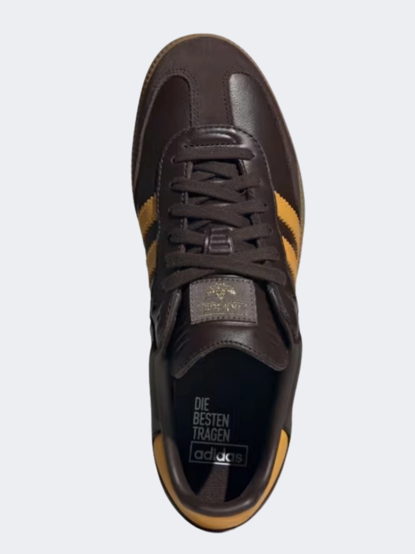 Indoor Soccer Adidas Shoes Adidas Samba Og Men Original Shoes Brown/Yellow/Gum