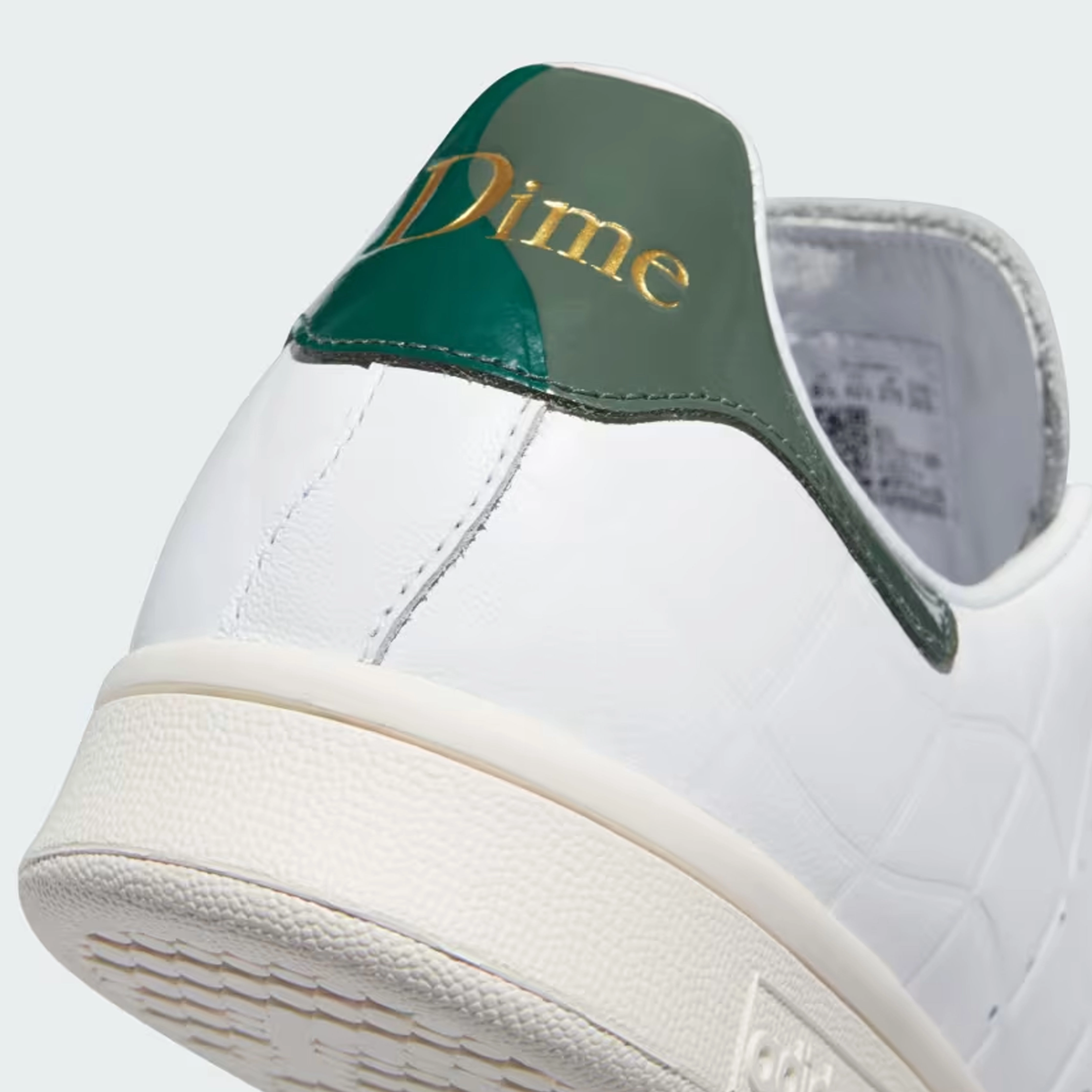 Adidas Skateboarding X Dime Stan Smith Skate Shoes - Cloud White / Collegiate Green / Green Oxide Arizona Adidas Shoes