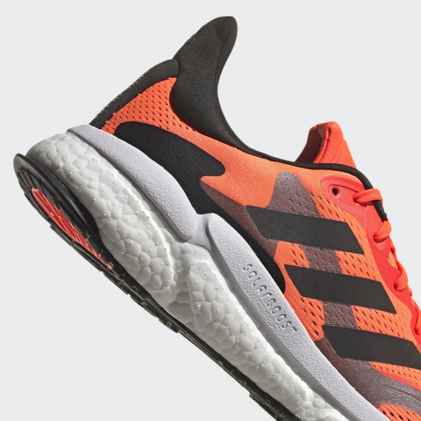 adidas SOLARBOOST 3 Shoes - Solar Red | Men's Adidas Shoes Cheetah Print
