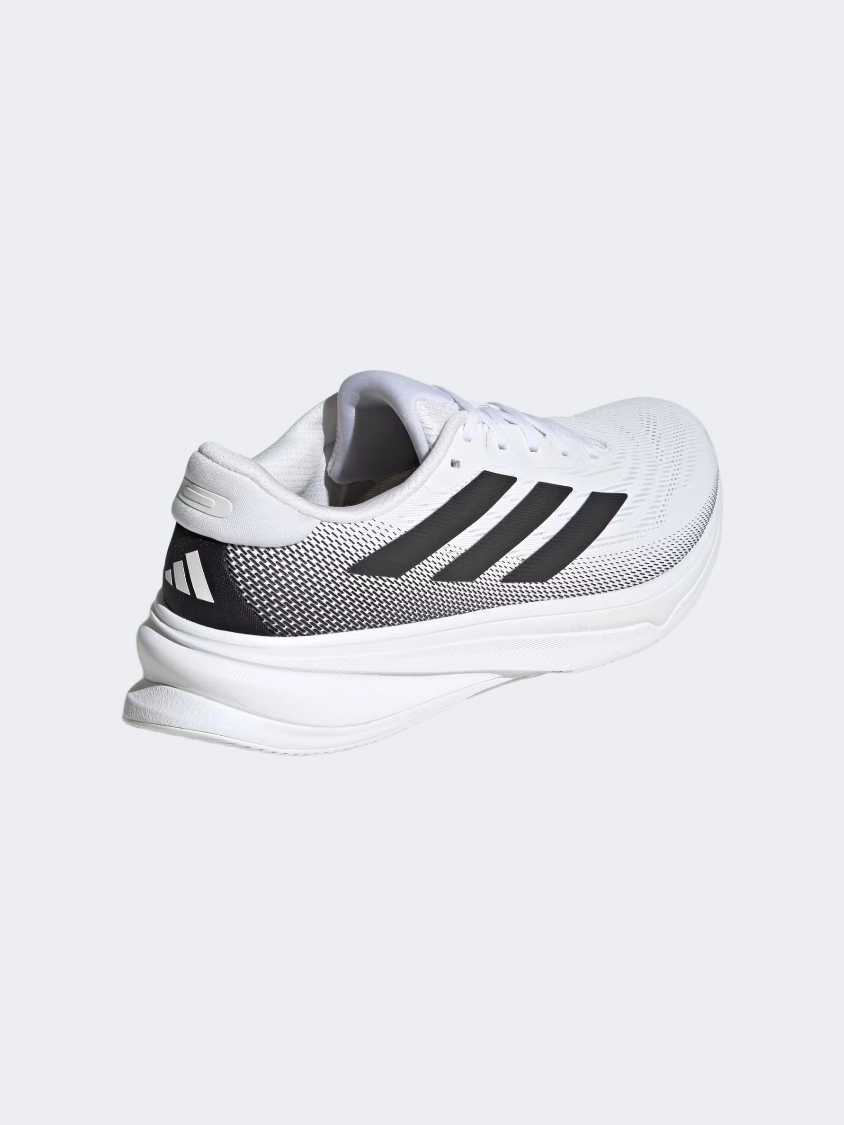 Adidas Supernova Rise 2 Men Running Shoes White/Black Adidas Martial Art Shoes