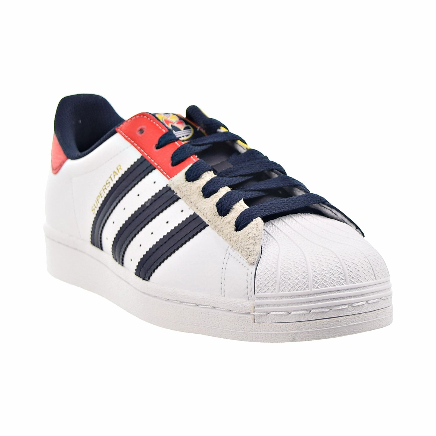 Ultra Boost Adidas Shoes Adidas Superstar Men's Shoes Cloud White-Legend Ink-Red