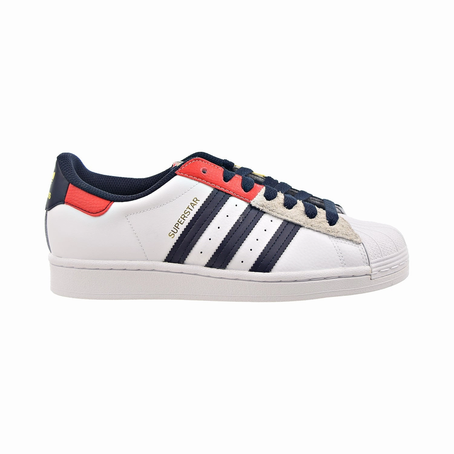 Handball Spezial Adidas X Sporty & Rich Originals Shoes Adidas Superstar Men's Shoes Cloud White-Legend Ink-Red