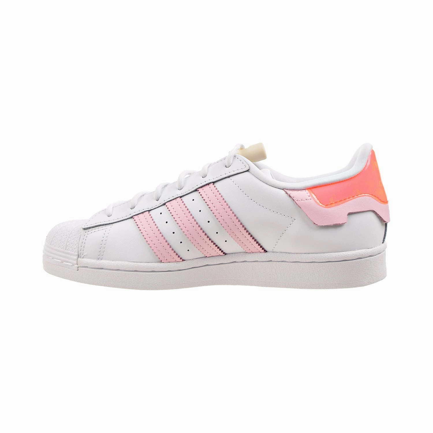 Adidas Shoes Golf Adidas Superstar Women's Shoes Cloud White-Clear Pink-Solar Red