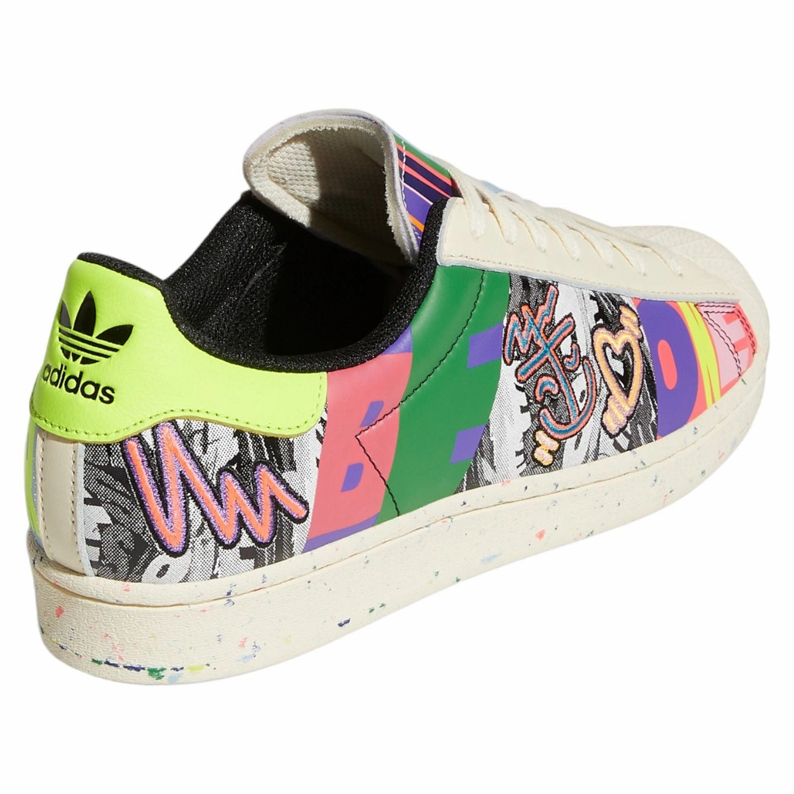 adidas Superstar x Kris Andrew Small Pride Collection Trainers - White Adidas Boost Spikeless Golf Shoes