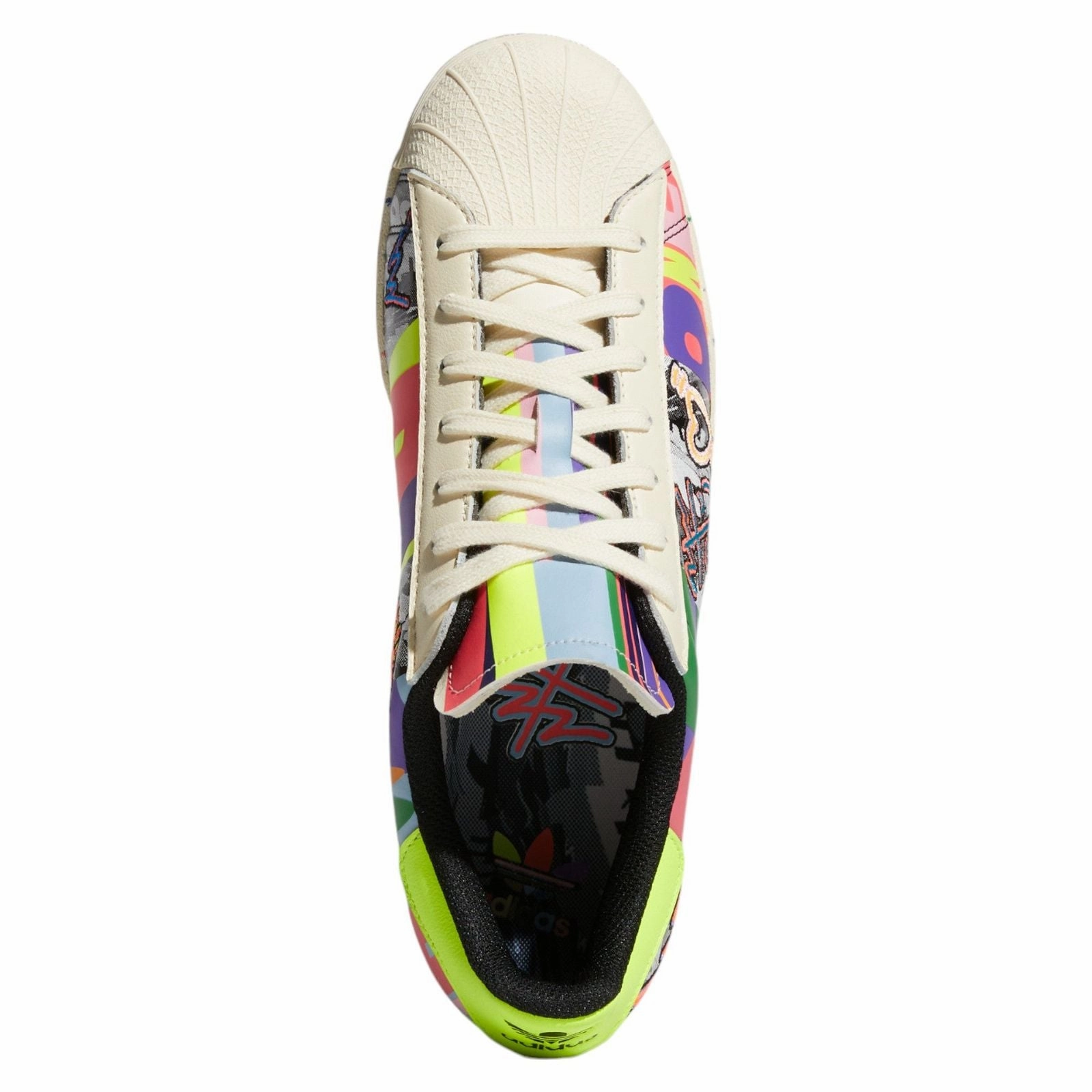 Adidas Jack O Lantern Shoes adidas Superstar x Kris Andrew Small Pride Collection Trainers - White