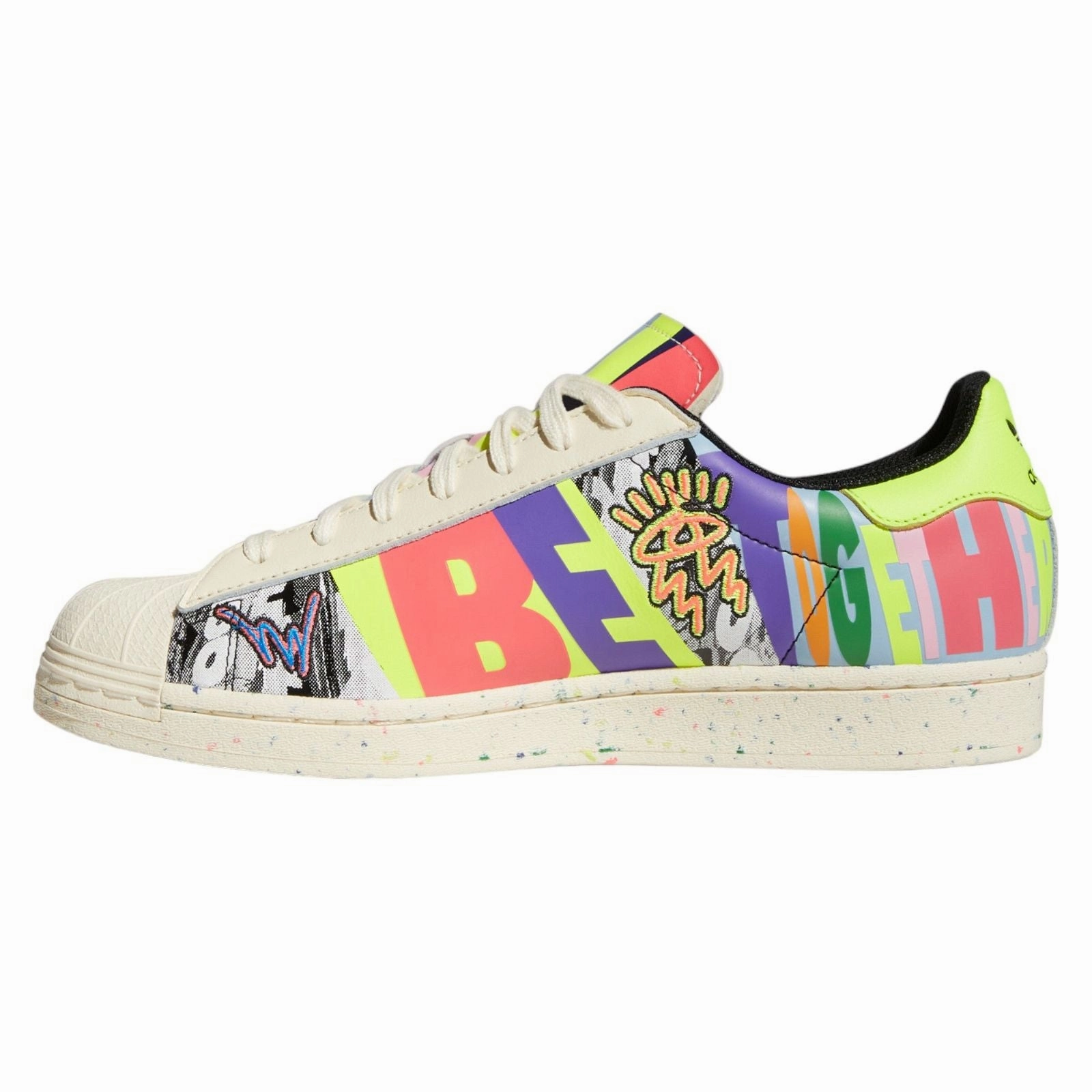 adidas Superstar x Kris Andrew Small Pride Collection Trainers - White Adidas Shoes Trend