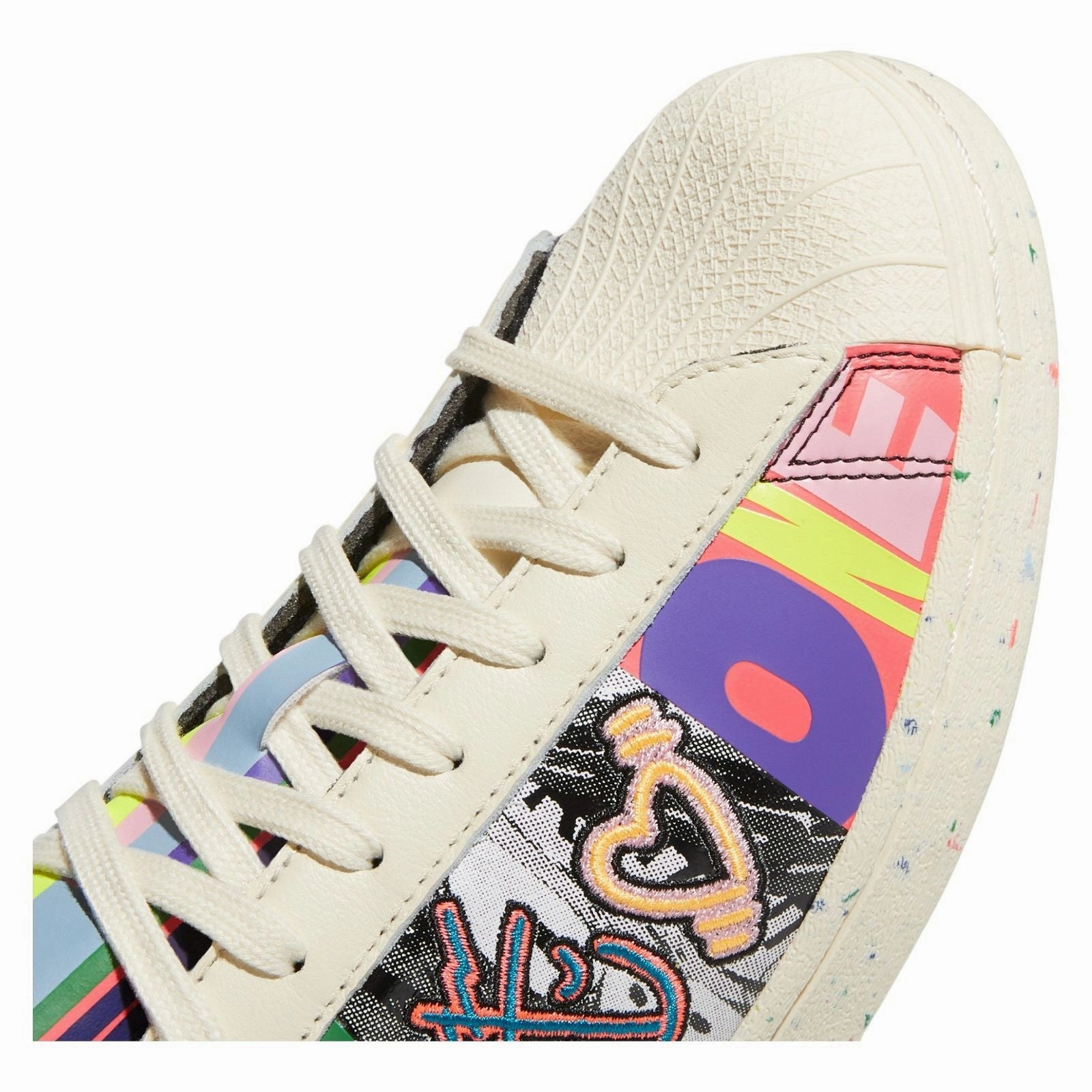 adidas Superstar x Kris Andrew Small Pride Collection Trainers - White Adipure Adidas Golf Shoes