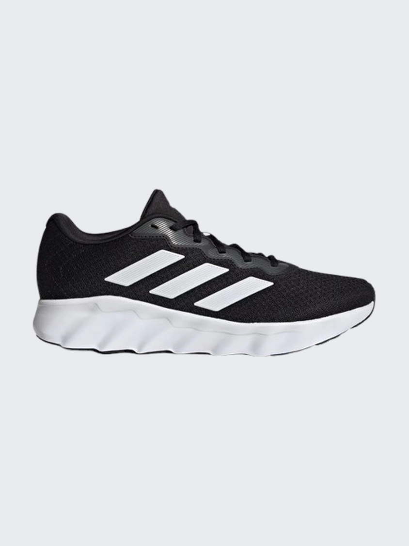 Adidas Switch Move Men Running Shoes Black/White/Grey Adidas Shoes High Top