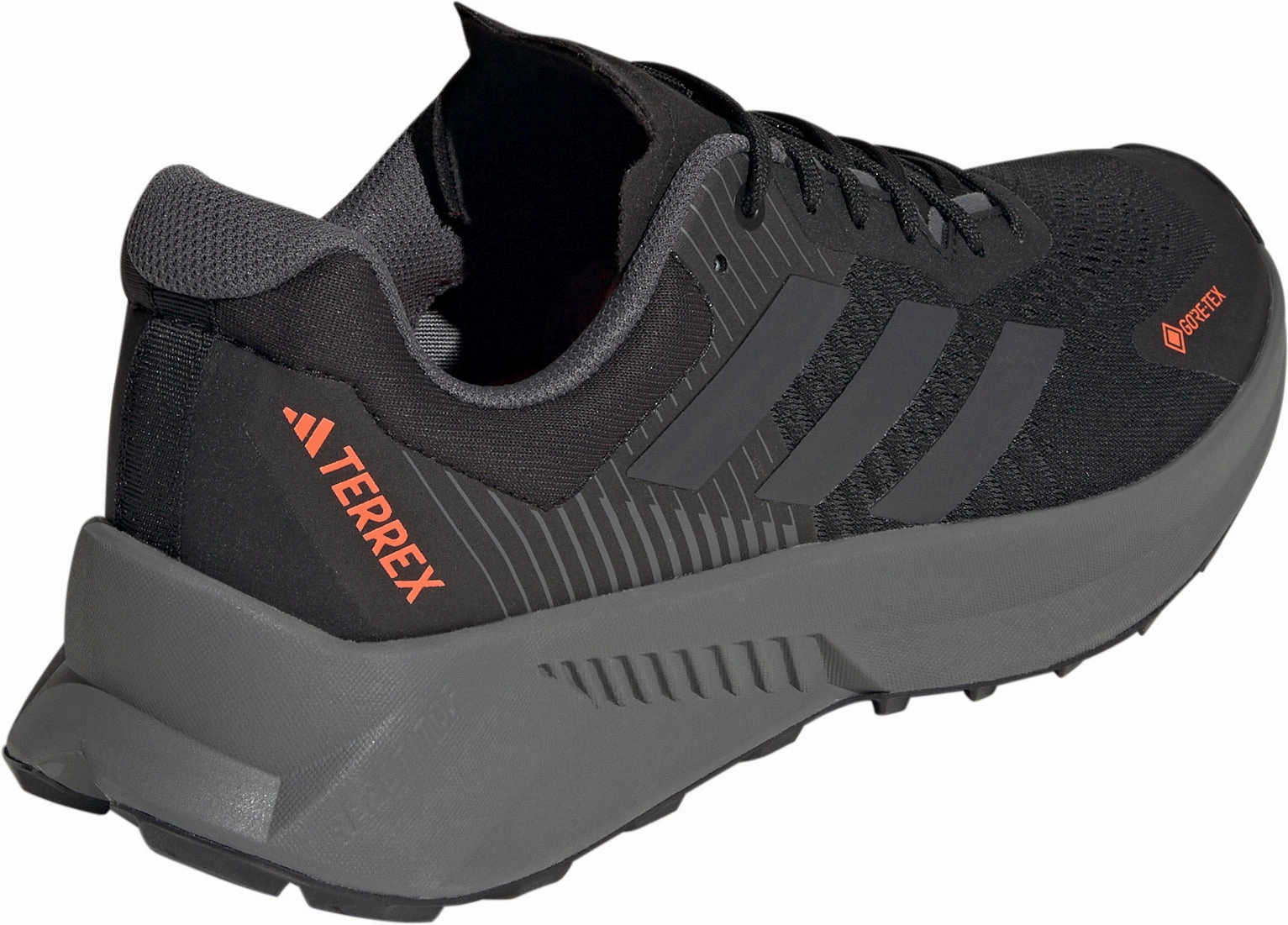 Adidas Tan Shoes adidas Terrex Soulstride Flow GORE-TEX Mens Trail Running Shoes - Black