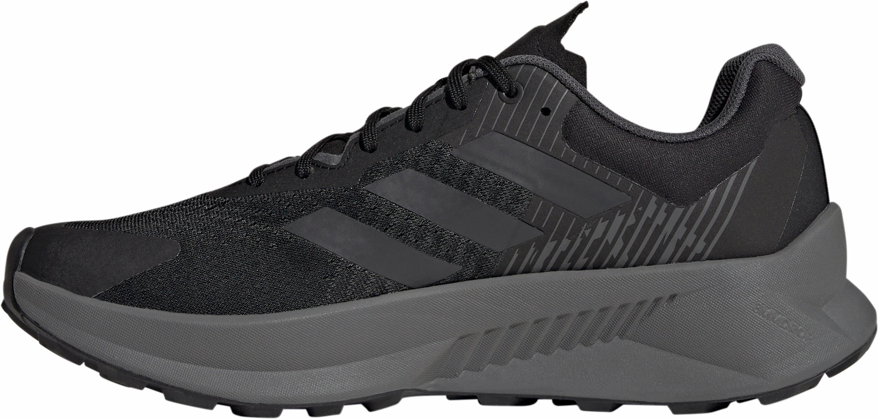 Adidas Adifom Sltn Shoes adidas Terrex Soulstride Flow GORE-TEX Mens Trail Running Shoes - Black