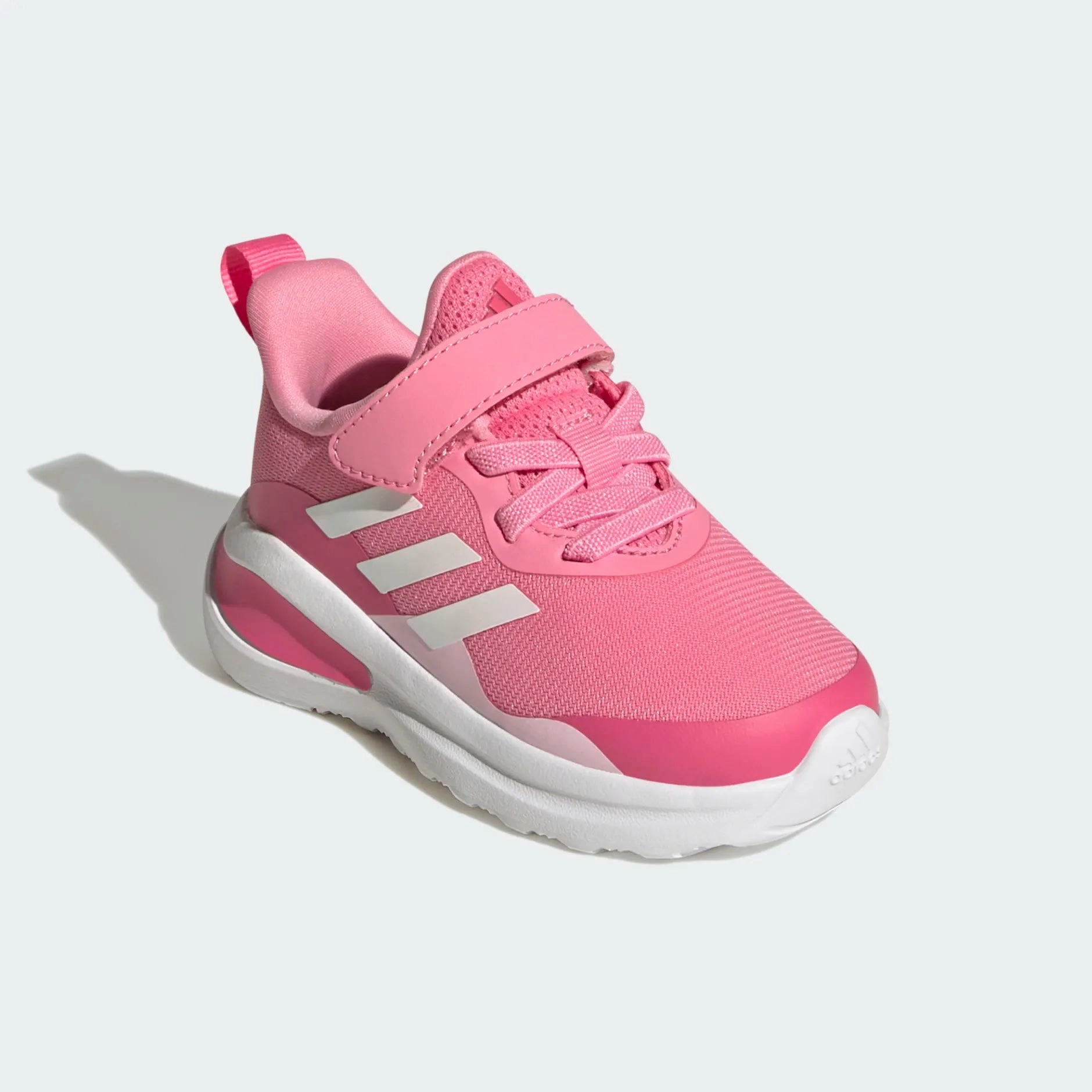 Adidas Lifestyle Shoes Adidas Toddler FortaRun Pink/White Velcro - (GZ1820) - PP - R1L9