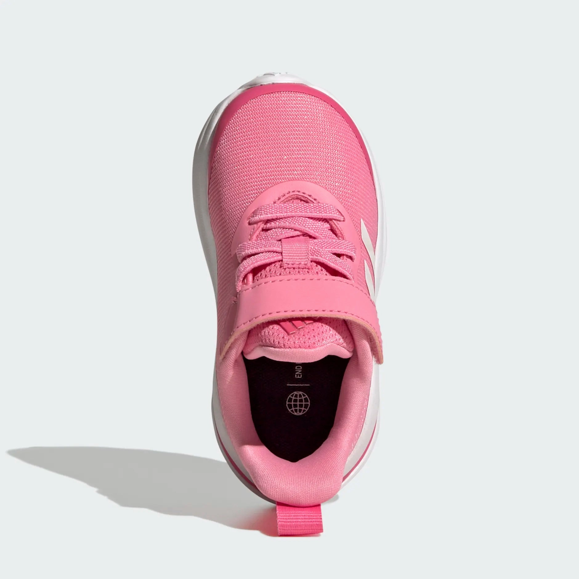 Adidas Toddler FortaRun Pink/White Velcro - (GZ1820) - PP - R1L9 Adidas Indoor Shoes