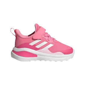 Adidas Toddler FortaRun Pink/White Velcro - (GZ1820) - PP - R1L9 Damian Lillard Shoes Adidas