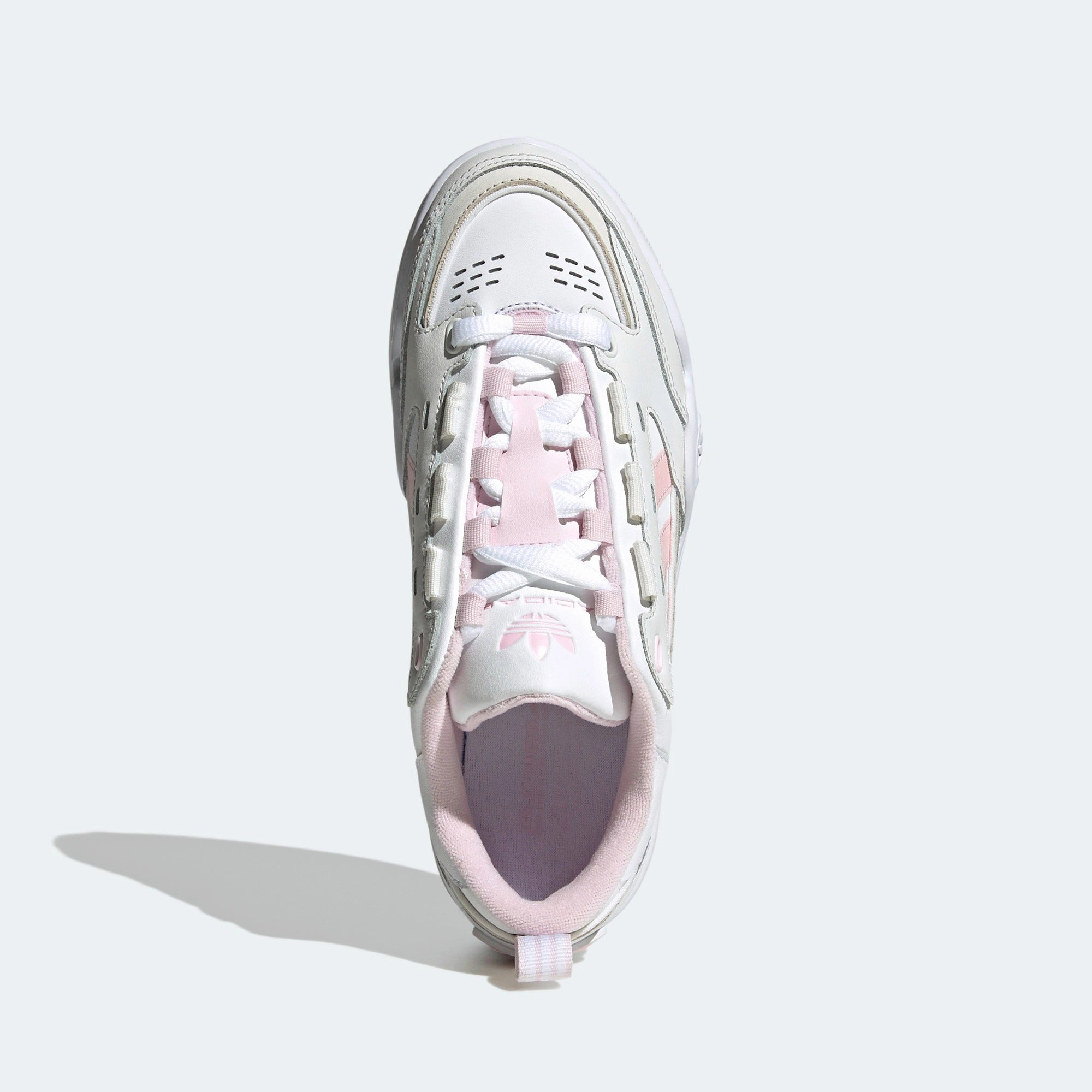 Gray Adidas Shoes Adidas Women's ADI2000 Shoes, Cloud White/Almost Pink/Crystal White