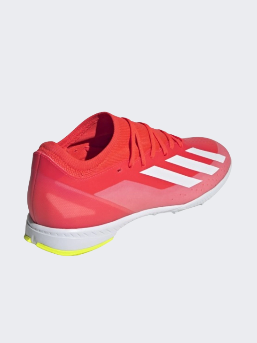 Adidas X Crazyfast League Men Turf Shoes Red/White/Yellow Adidas Equipment Running Shoes