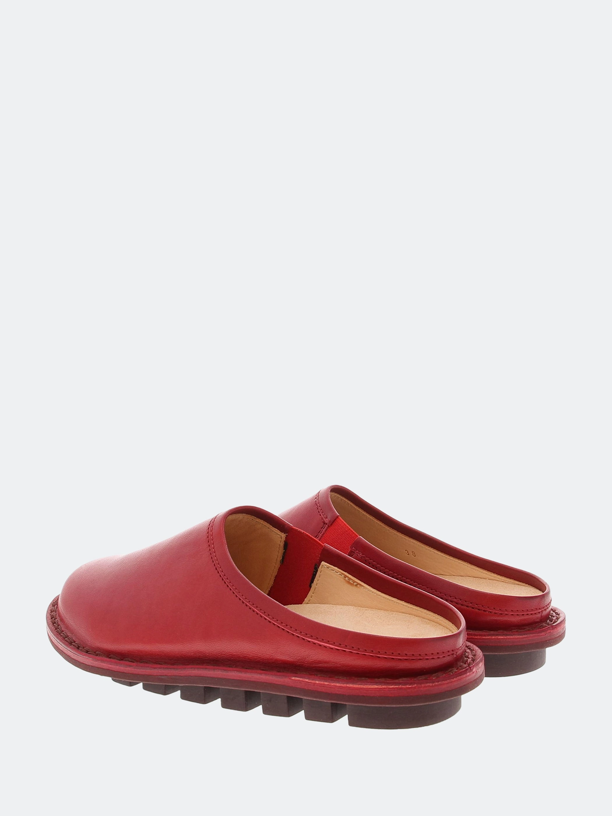 Flat Shoes With Open Toes Closed Half Yen
