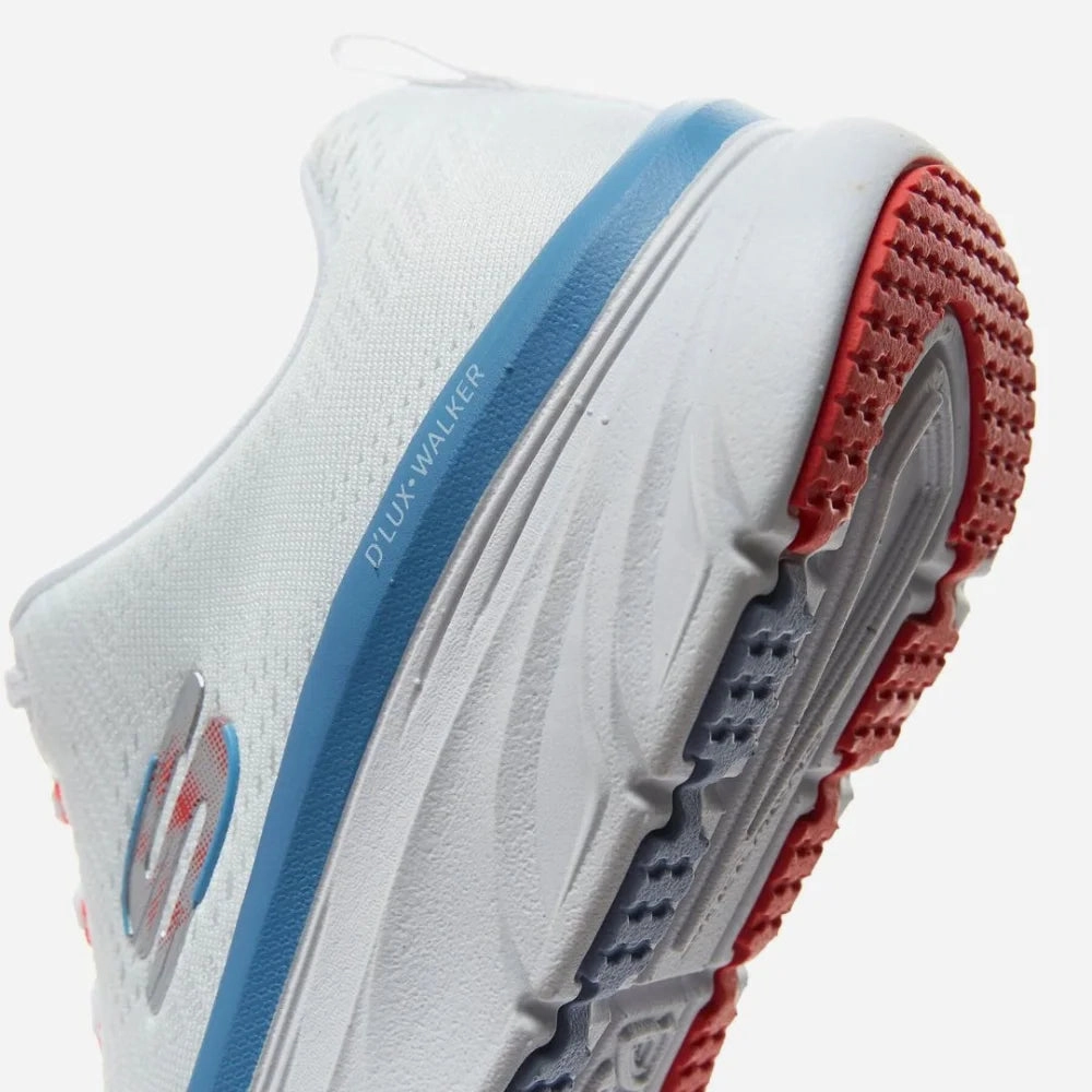 SKECHERS D'lux Walker Fresh Finesse 149368 Women 149820-WHT Nurses Sneakers