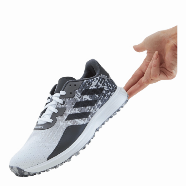 S2G Spikeless Golf Shoes Cloud White / Grey Four / Grey Six Golf Shoes Size 9