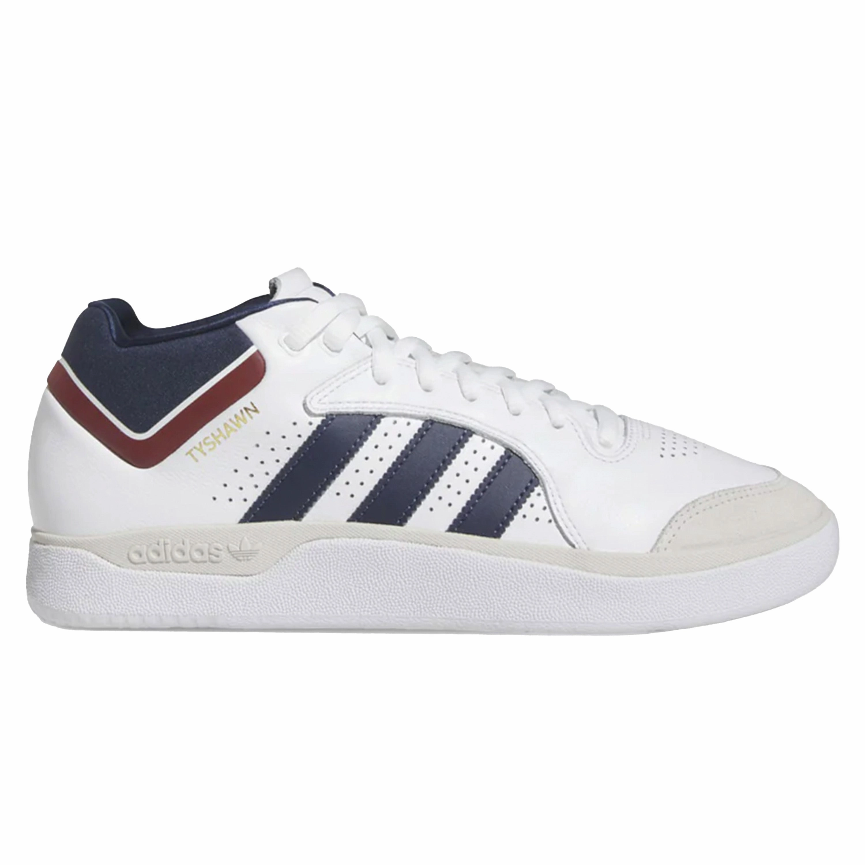 ADIDAS TYSHAWN WHITE / COLLEGIATE NAVY / GREY ONE Indiana University Adidas Shoes