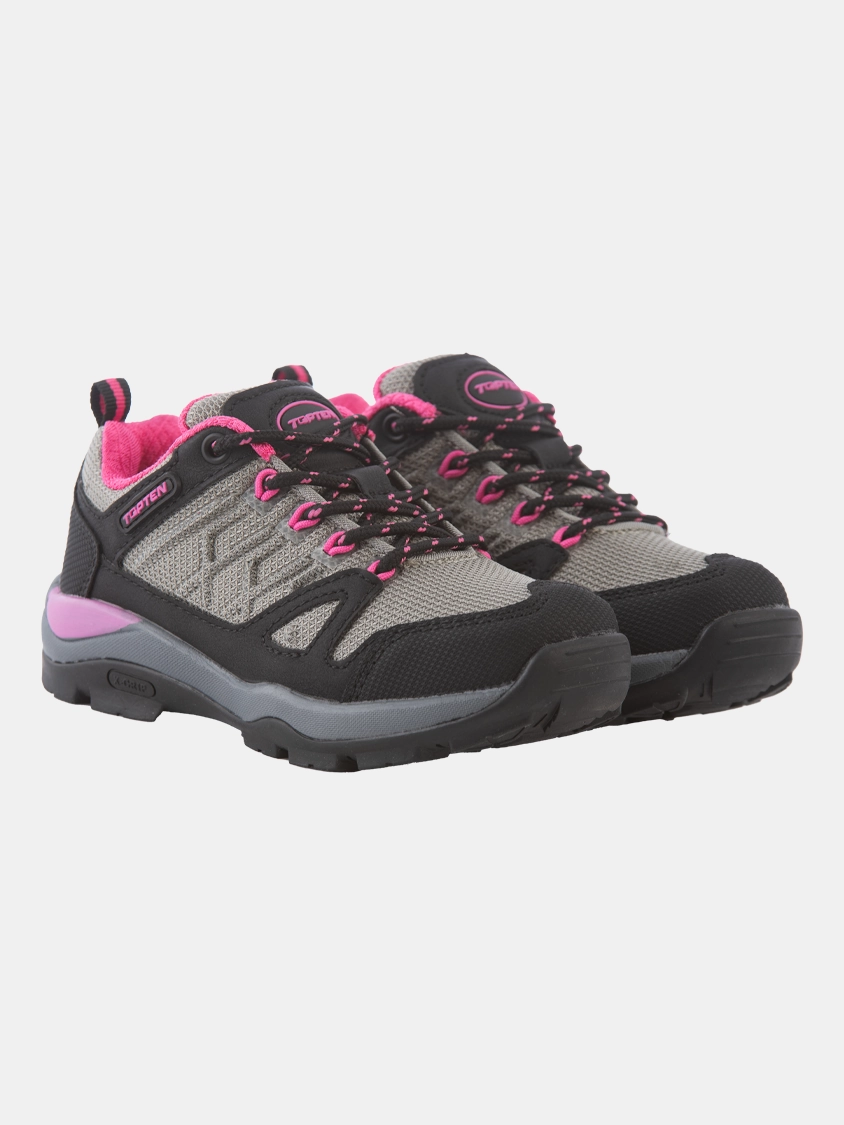 Kway Hiking Shoes Top Ten Kids Women Hiking Shoes Black/Fuschia