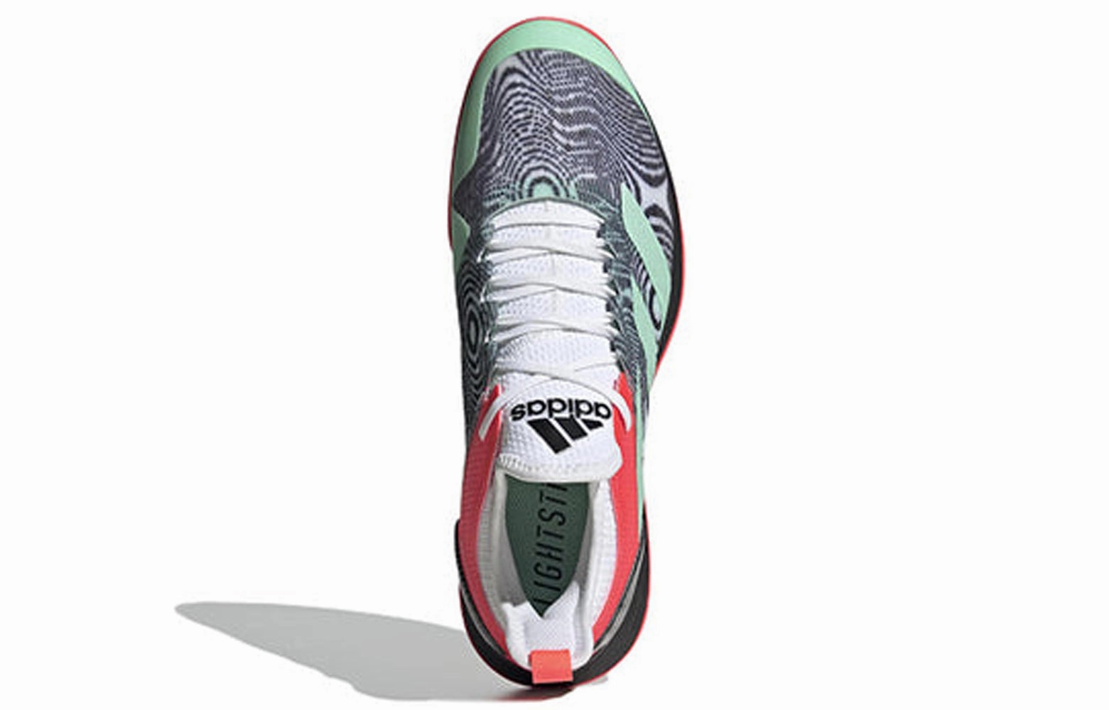 Adidas Samba Shoe Palace Adidas Men's Adizero Ubersonic 4 Tennis Shoes, Cloud White/Pulse Mint/Turbo